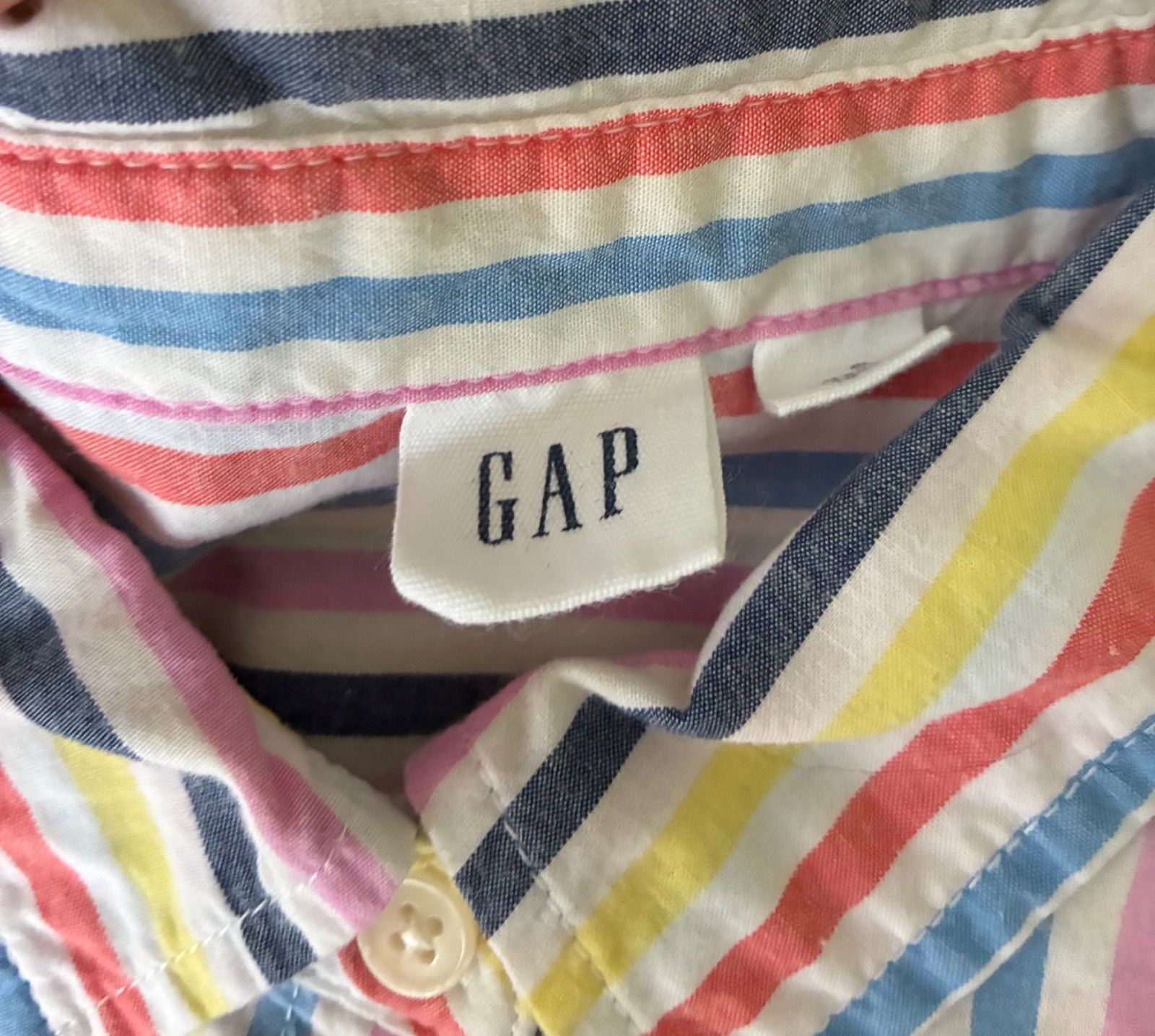 Lot of Old Navy Gap Universal Thread Classic Button Down Cotton Shirts Women S