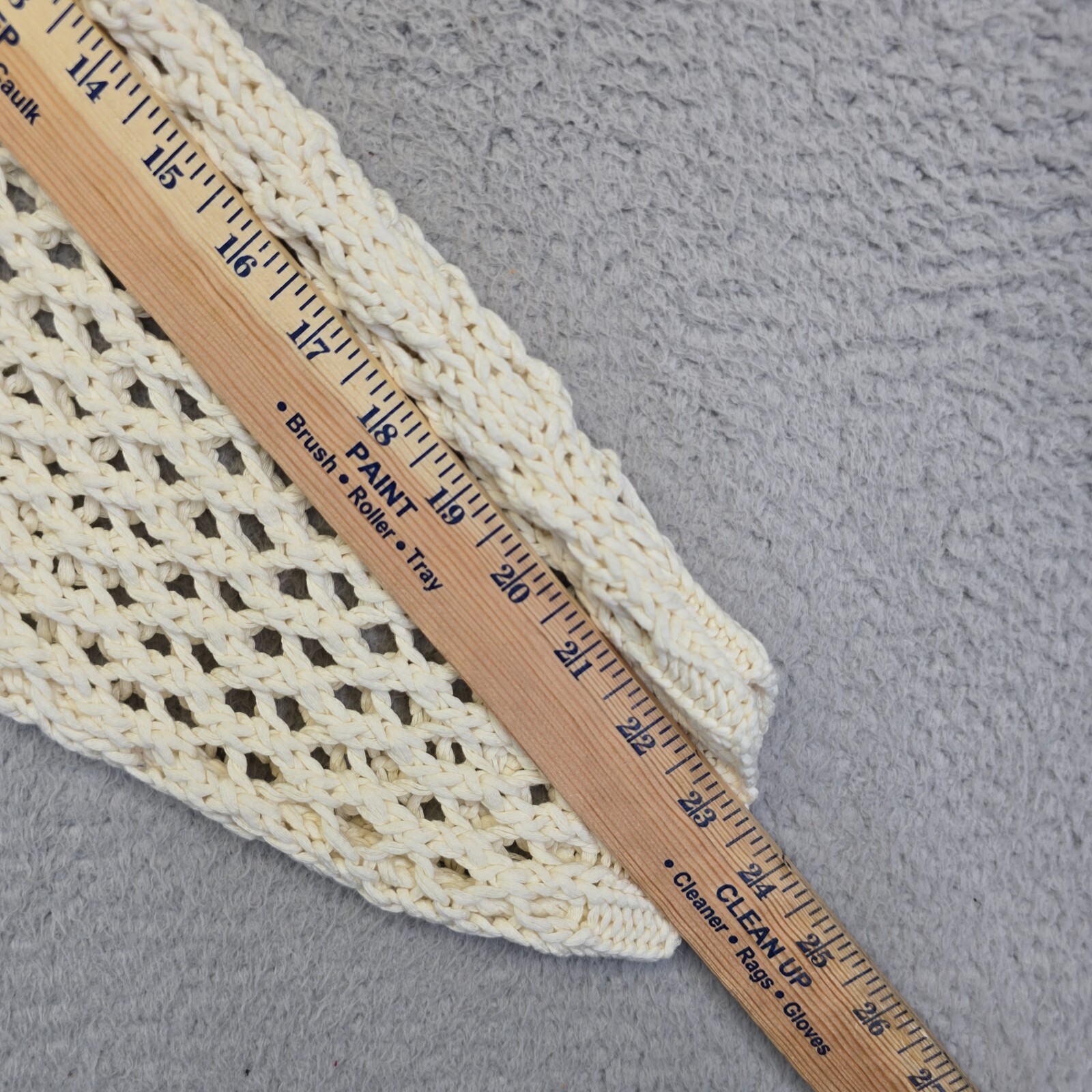 Tildon Crochet Top Womens M Knit Pullover Coastal Grandma Resort Beachy Festival