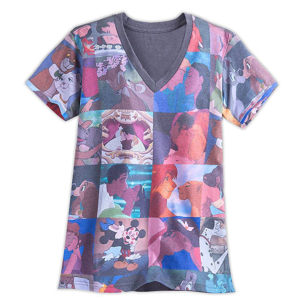 Disney Store Movie Classics T Shirt Tee Womens Size XS