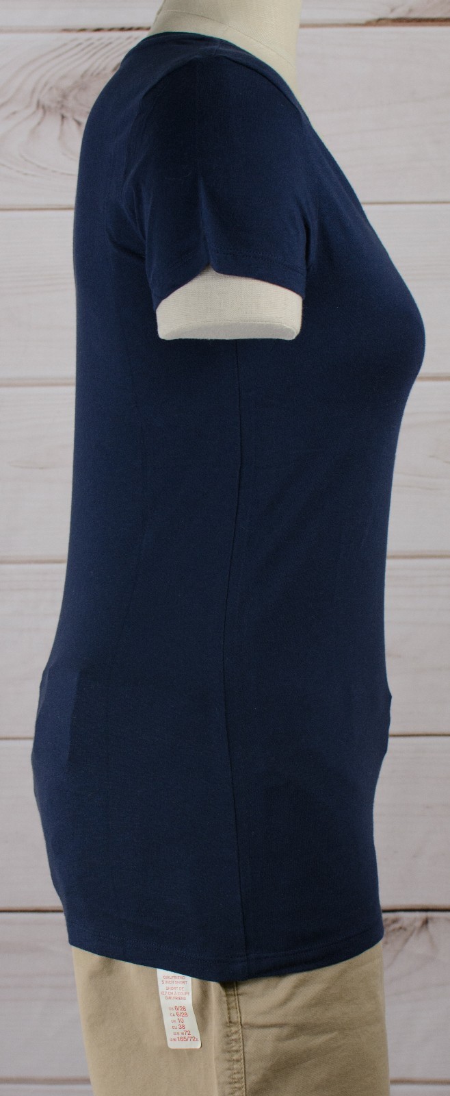 NWT Womens GAP Favorite V-Neck Tapestry Navy Cotton Modal Blend – 459686