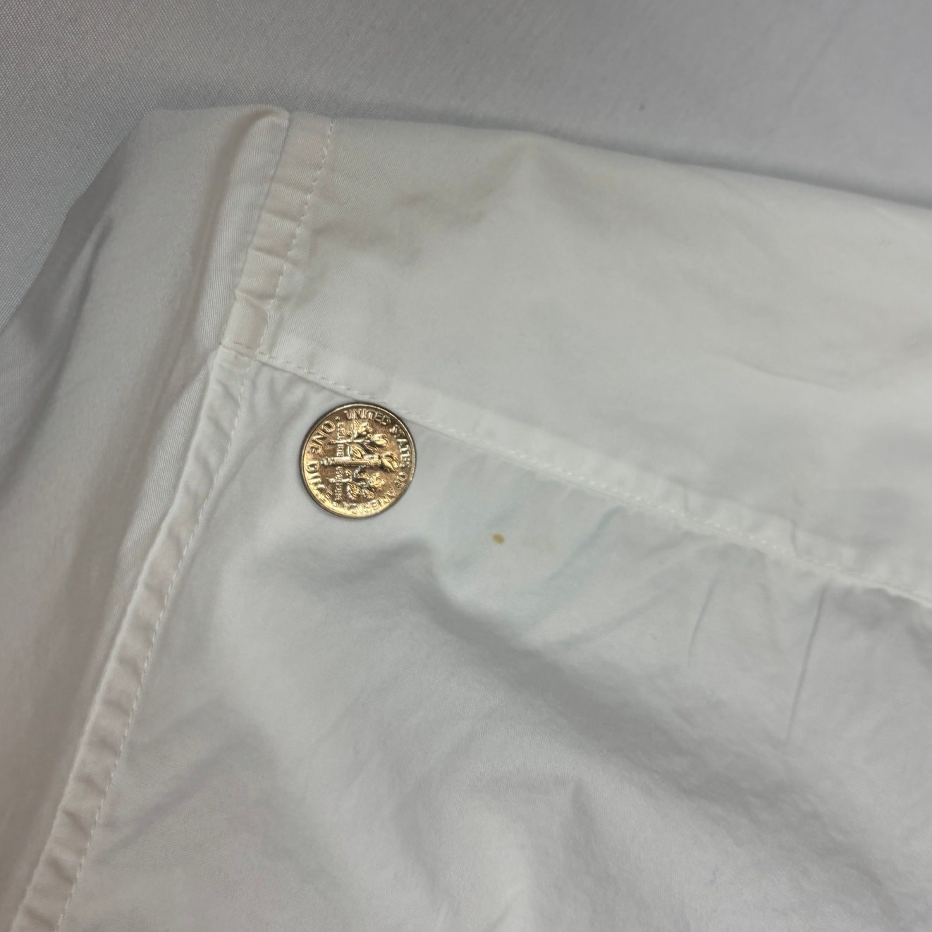 Acne Studios Beaumont D Pop Shirt Women’s 40 Button Up PSS17 Quiet Luxury