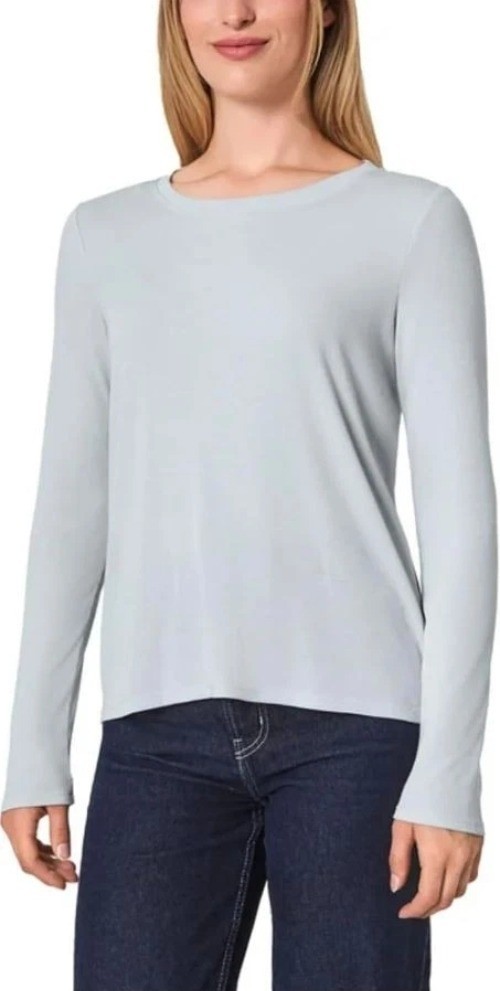 NWOT Mondetta Women’s XL Light Blue Long Sleeve Ribbed Top F1099