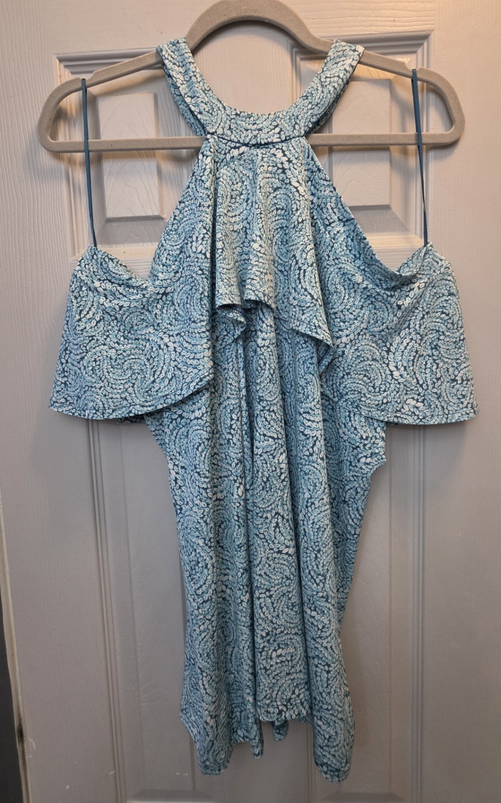 Michael Kors Turquoise Cold Shoulder Size XL