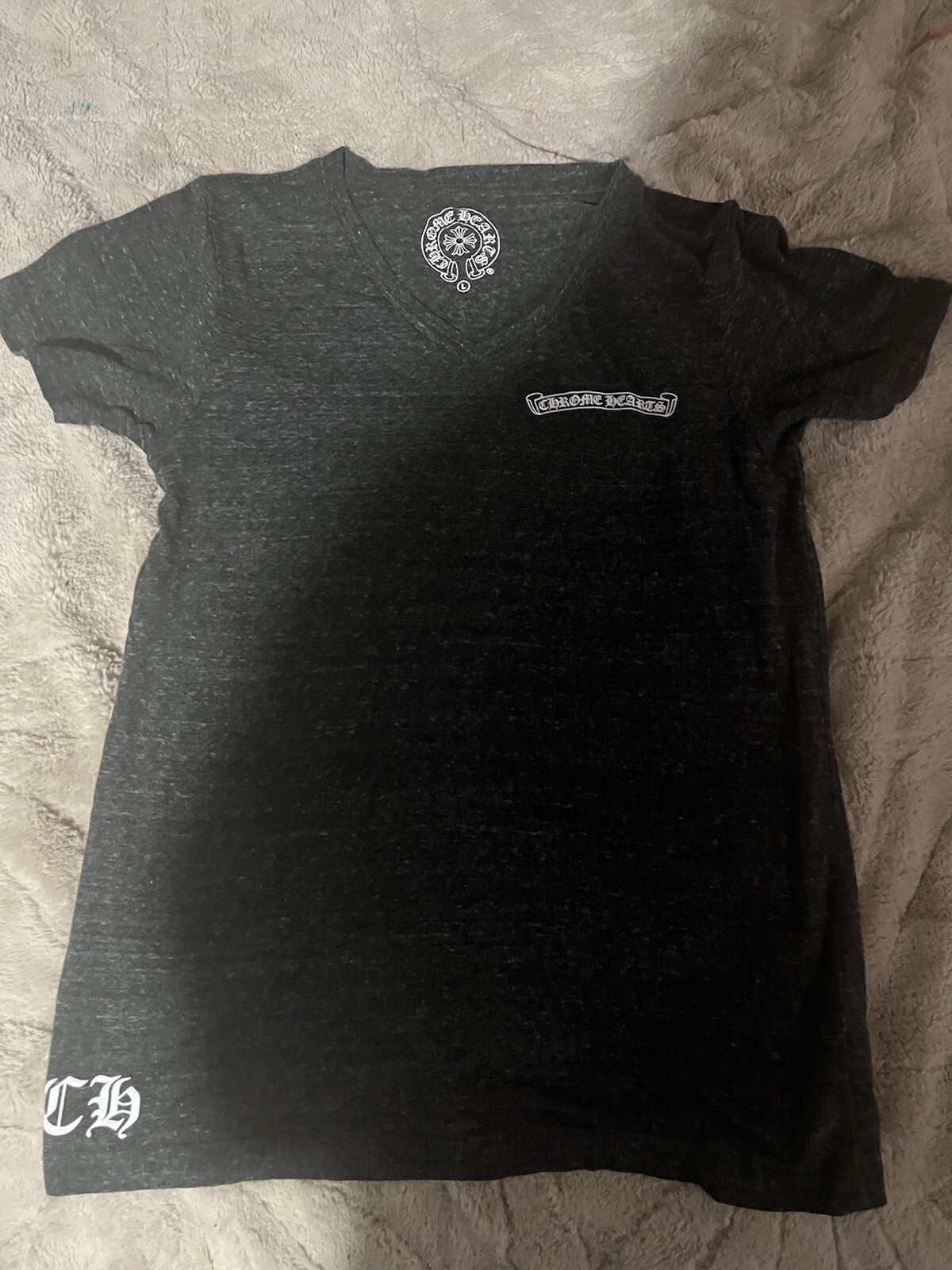 chrome hearts V Neck Shirt Perfect Condition