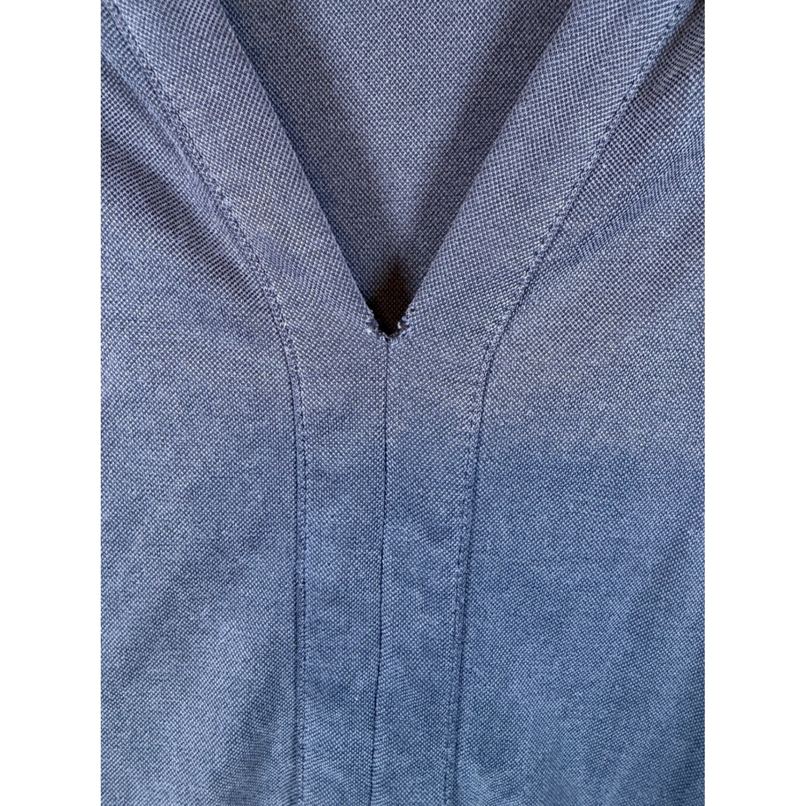 Tahari Womens Tunic Top Modal Blend Navy Blue Size S