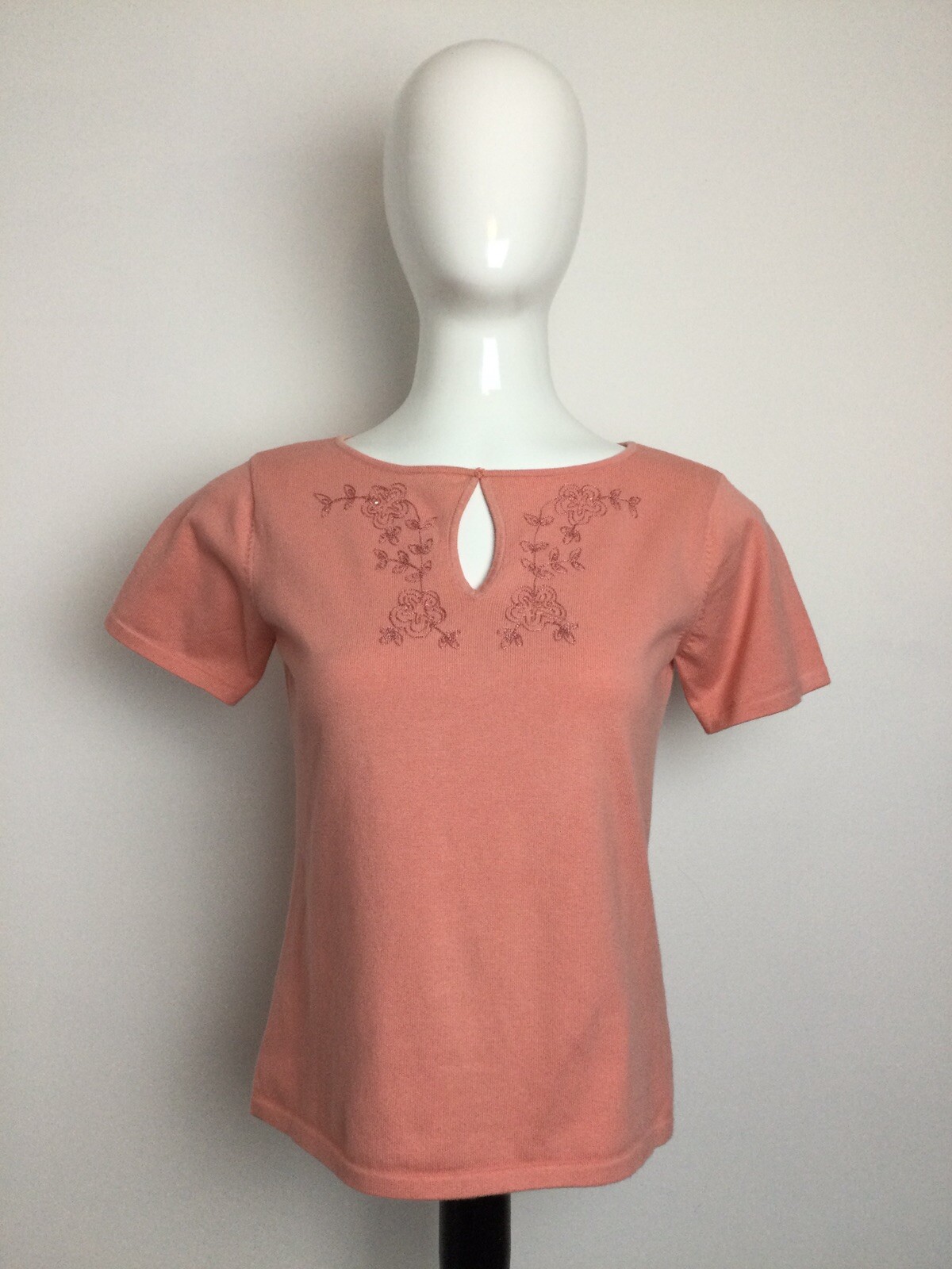 Emma James Liz Claiborne Beaded And Embroiled Size M