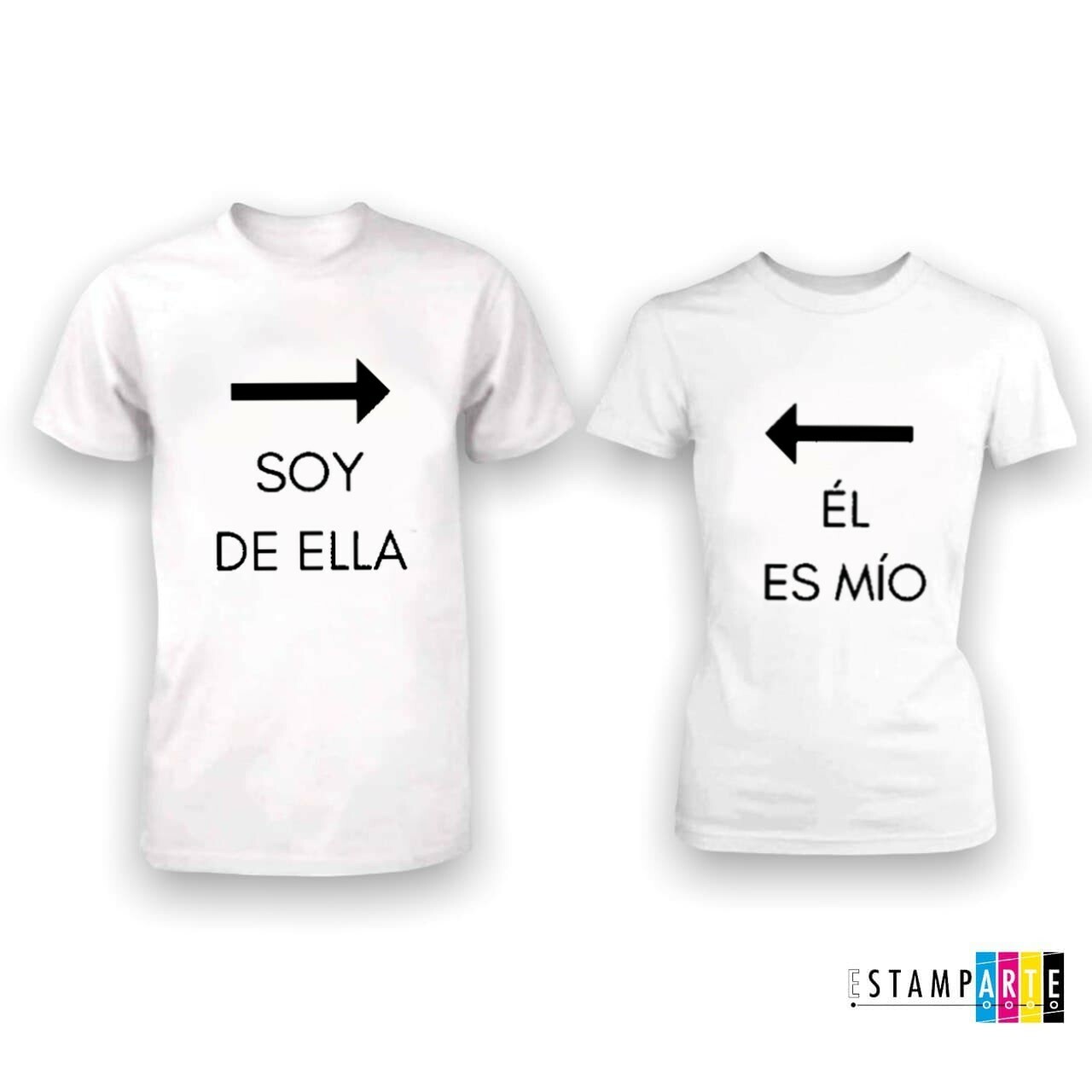 T-shirt with nice message for new couple! customized by order barium colors 270