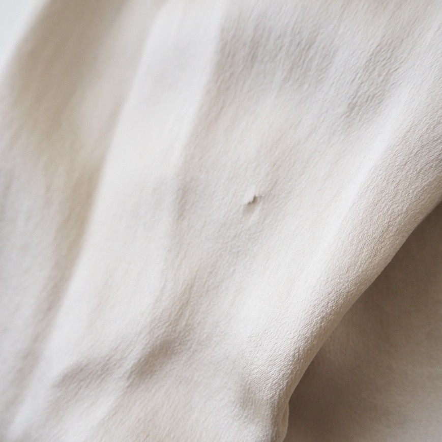 Max Mara Elegant Pure Silk Button Up Blouse Beige Size 40 White Tag Luxury