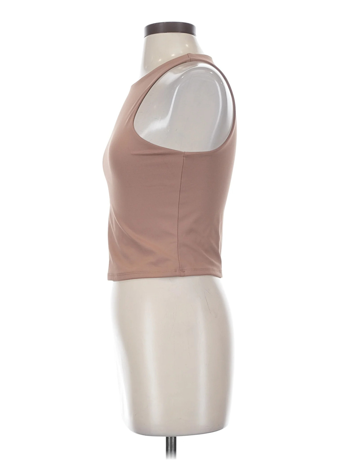 Colorfulkoala Women Brown Tank Top S
