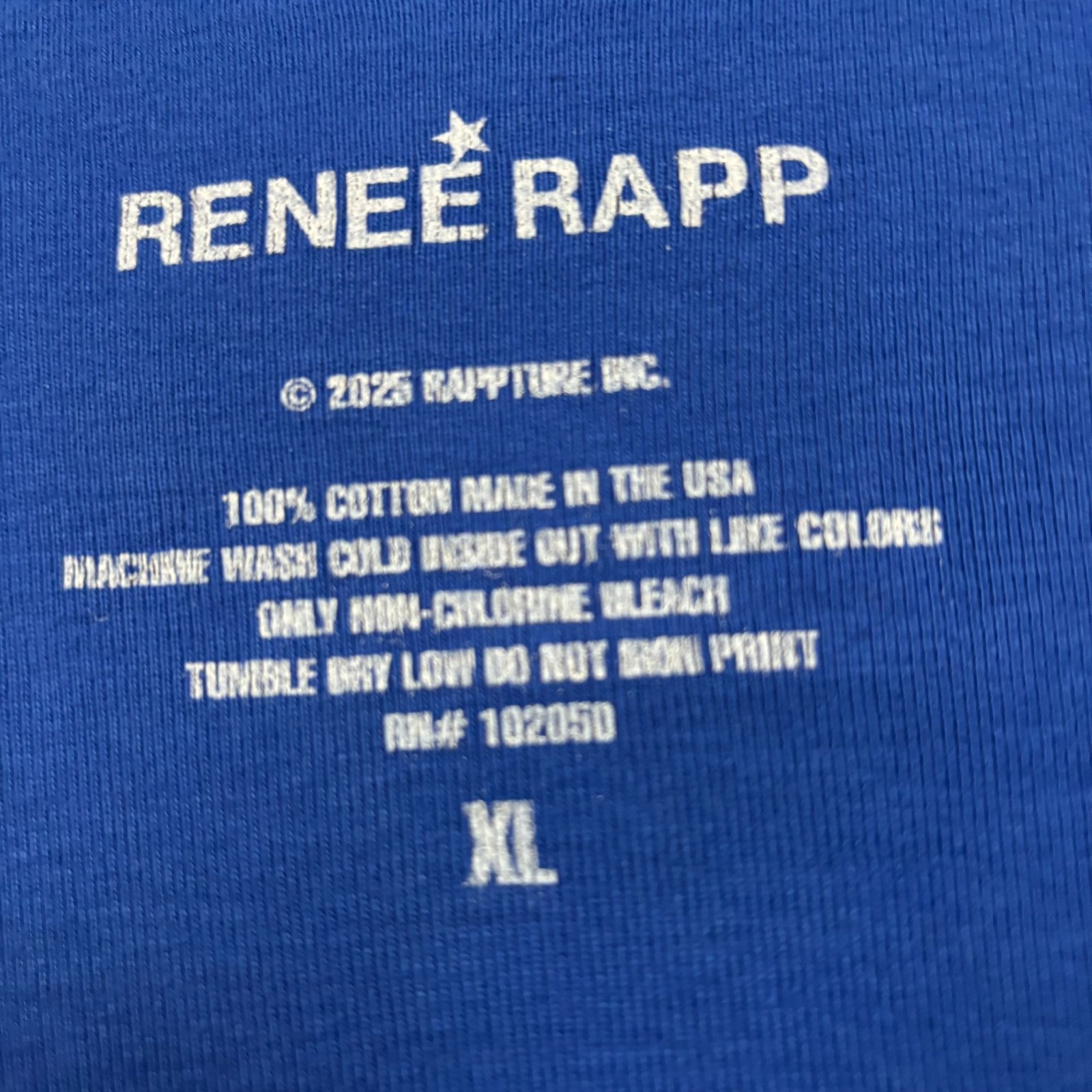 Renee´ Rapp At Least I’m Hot Crop Top Size Extra Large