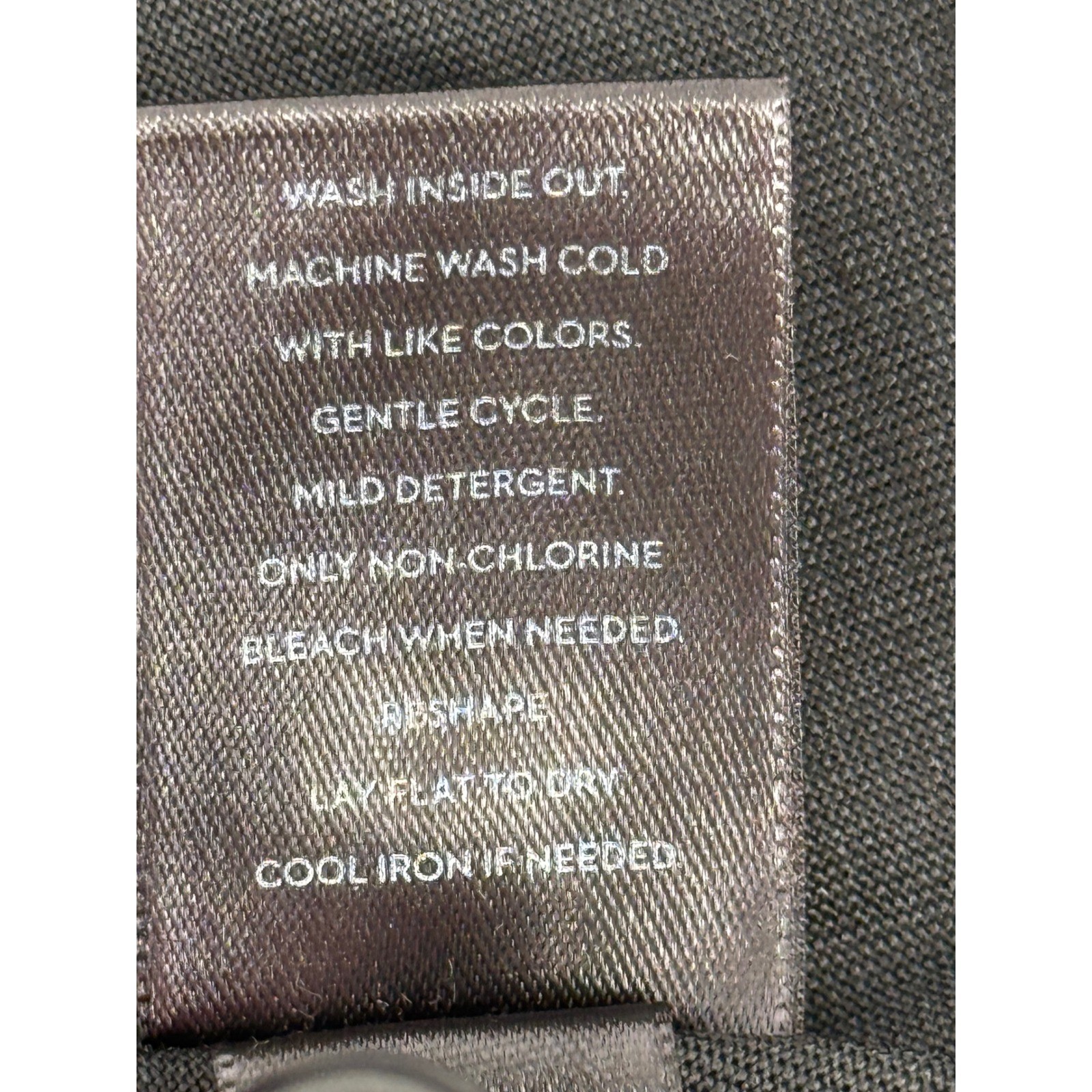 Simply Vera Vera Wang Womens Floral Mixed Media Tank Top Charcoal Grey Sz L
