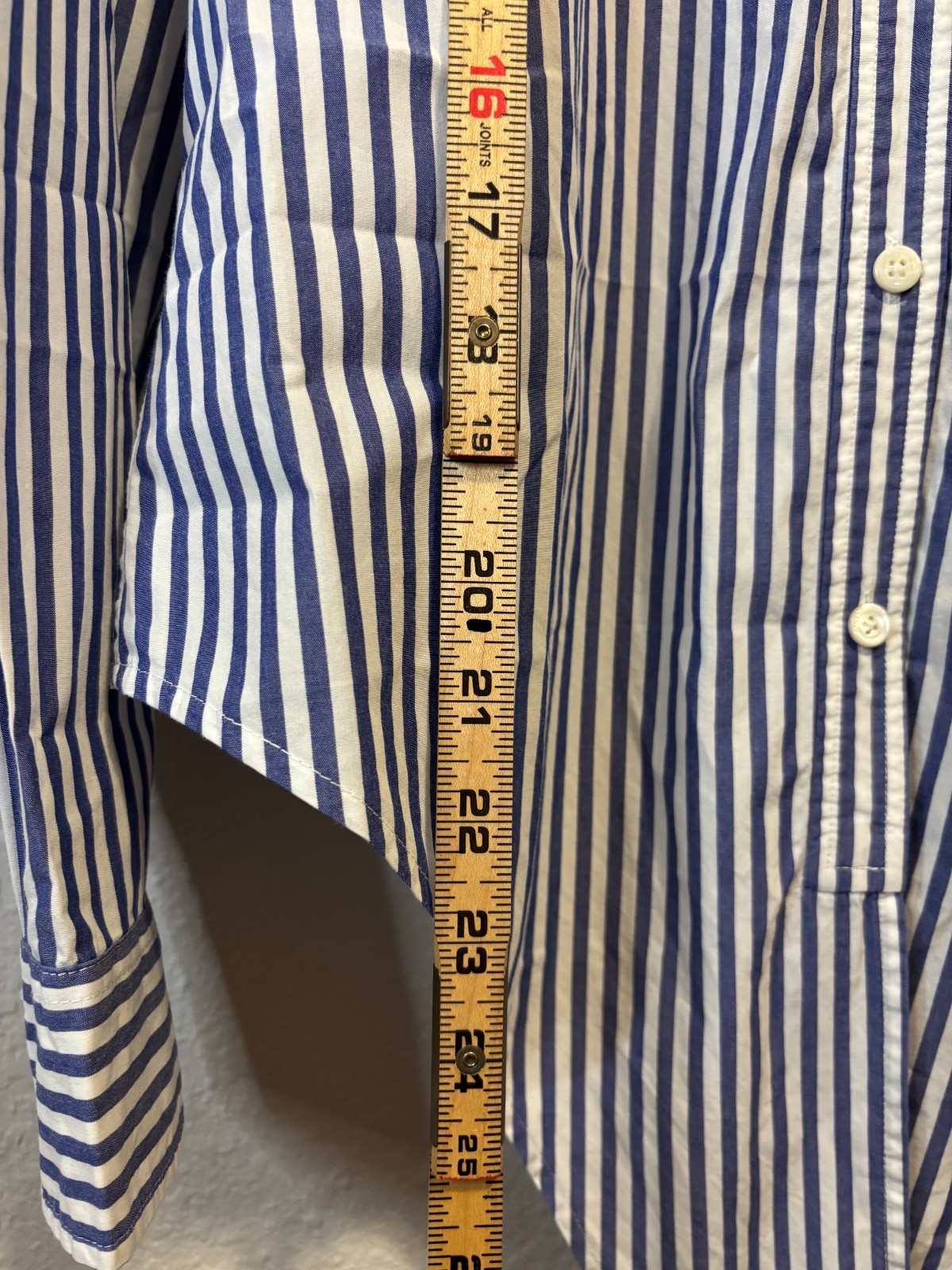Vinyard Vines Tie Front, Button Down Women’s Top | Blue & White Striped | Classy