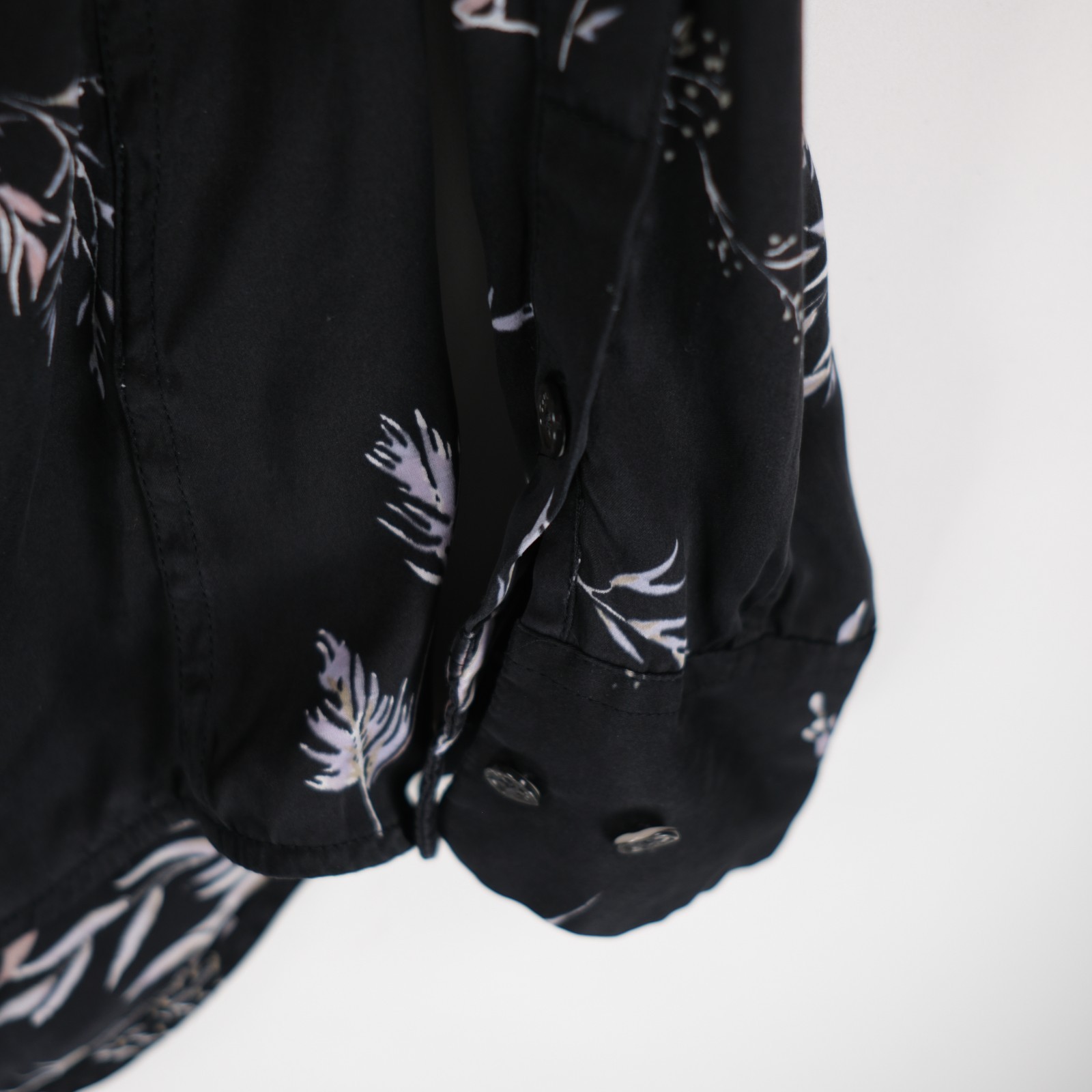 Equipment Femme Floral Silk Blend Shirt Size M