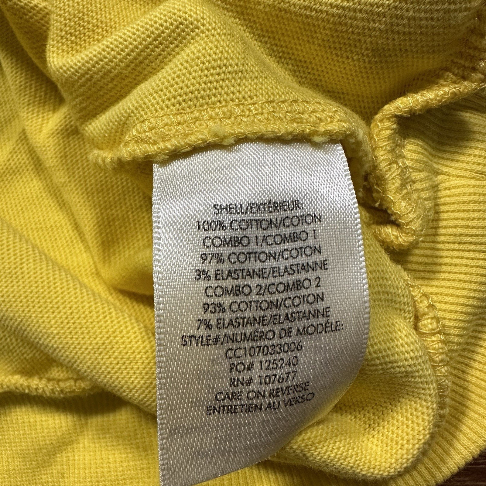 Alice + Olivia Long Sleeve Shirt Women M Yellow Elevated Essential Designer City