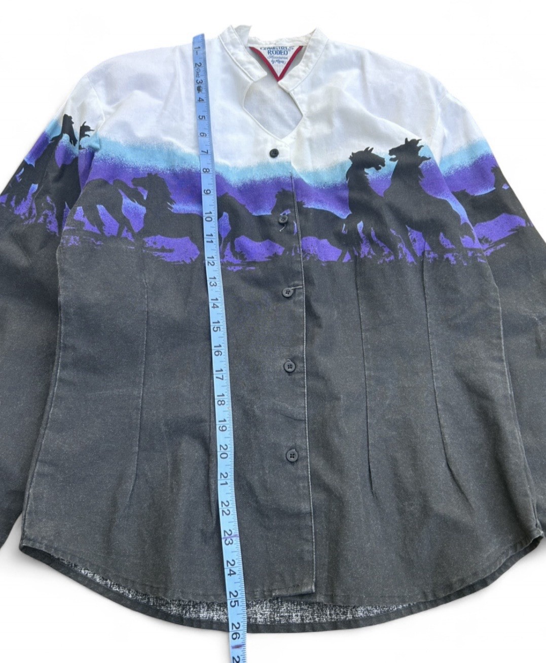 Vtg Cowgirls Rodeo Association by Roper Womens Shirt | Small | Western