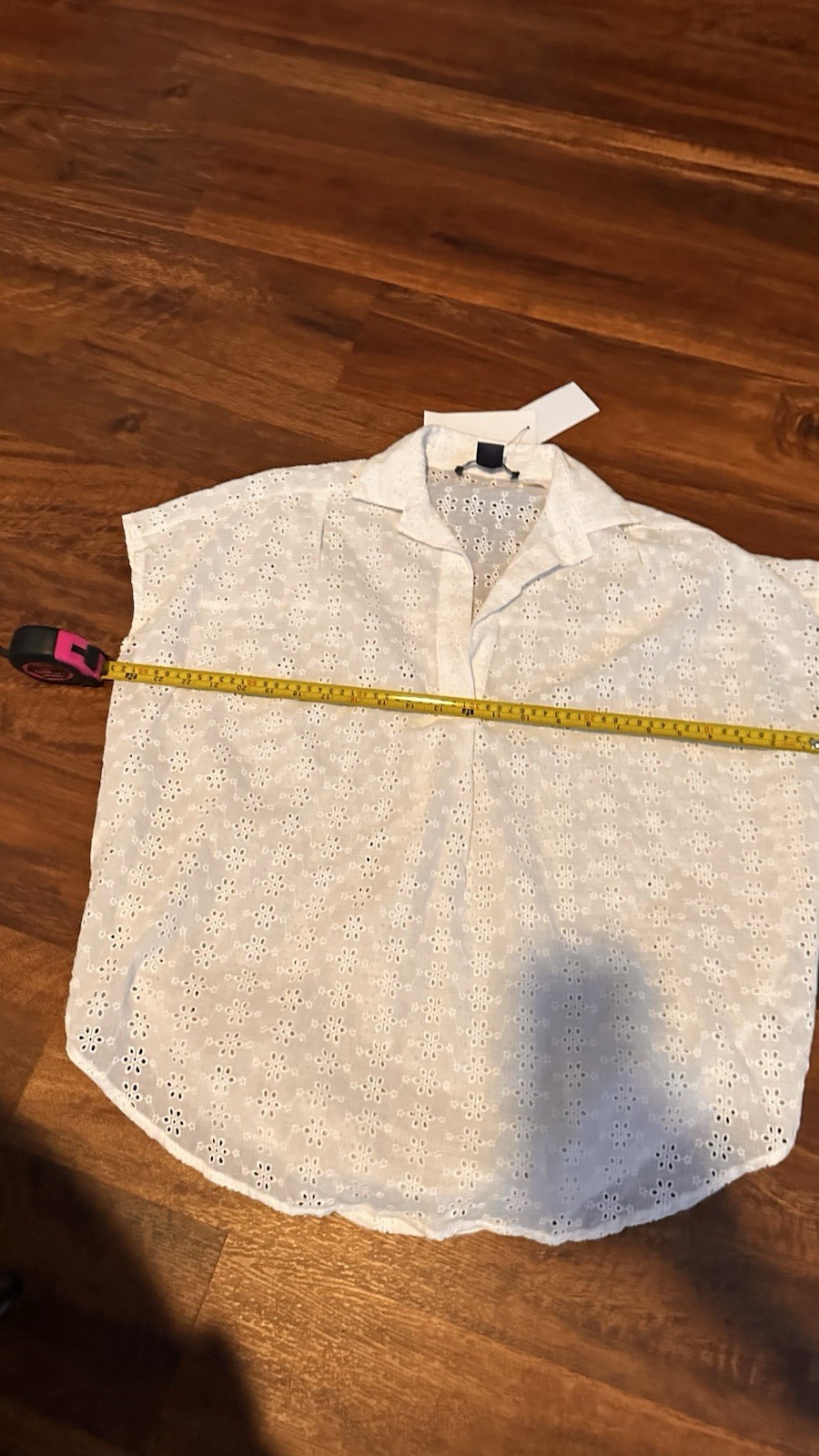 NWT FRENCH CONNECTION SUMMER WHITE BLOUSE SIZE 2 MSRP $83.00