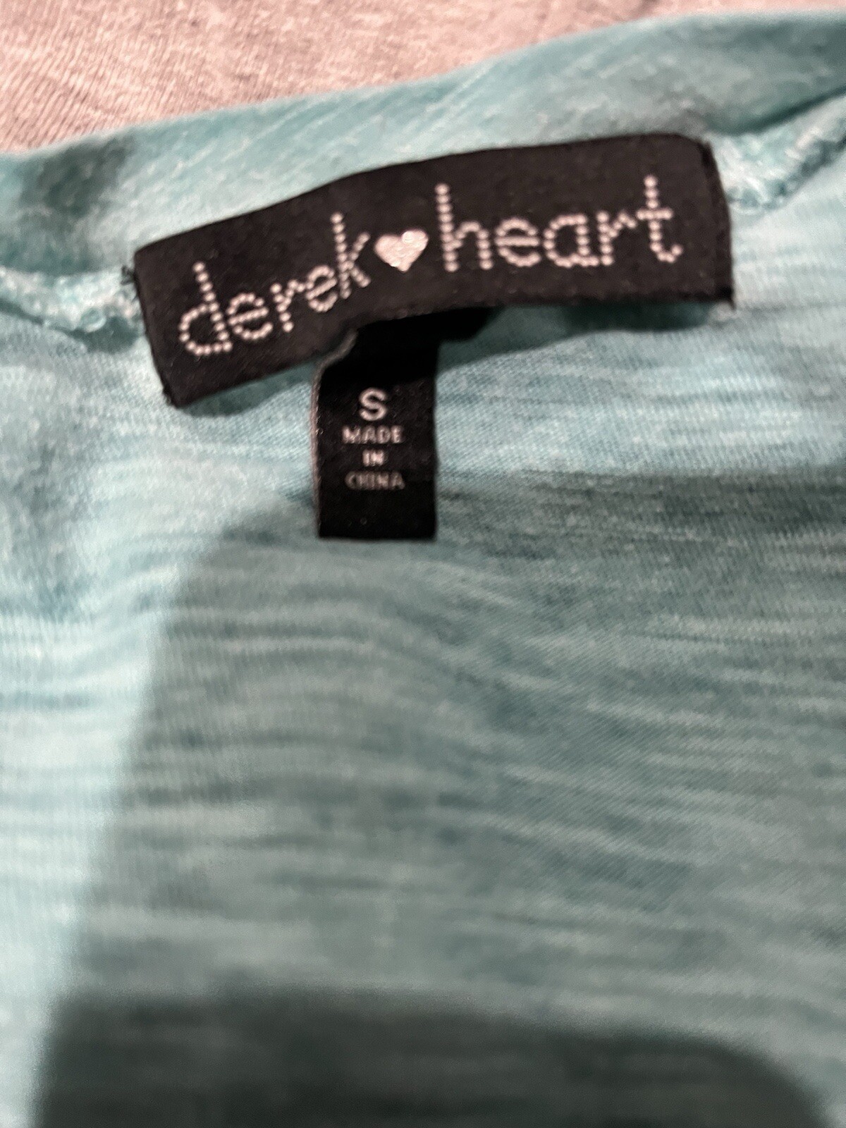 Derek Heart Shirt Small Blue