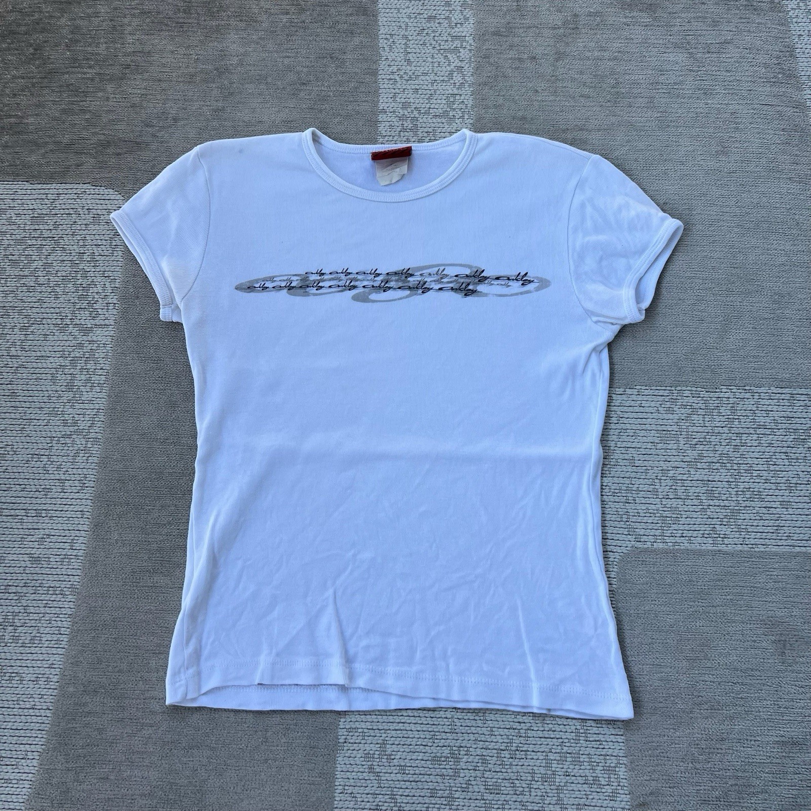 Vintage Oakley Women’s S Software Shirt Tech Y2K Skater Surfer Snowboarder White