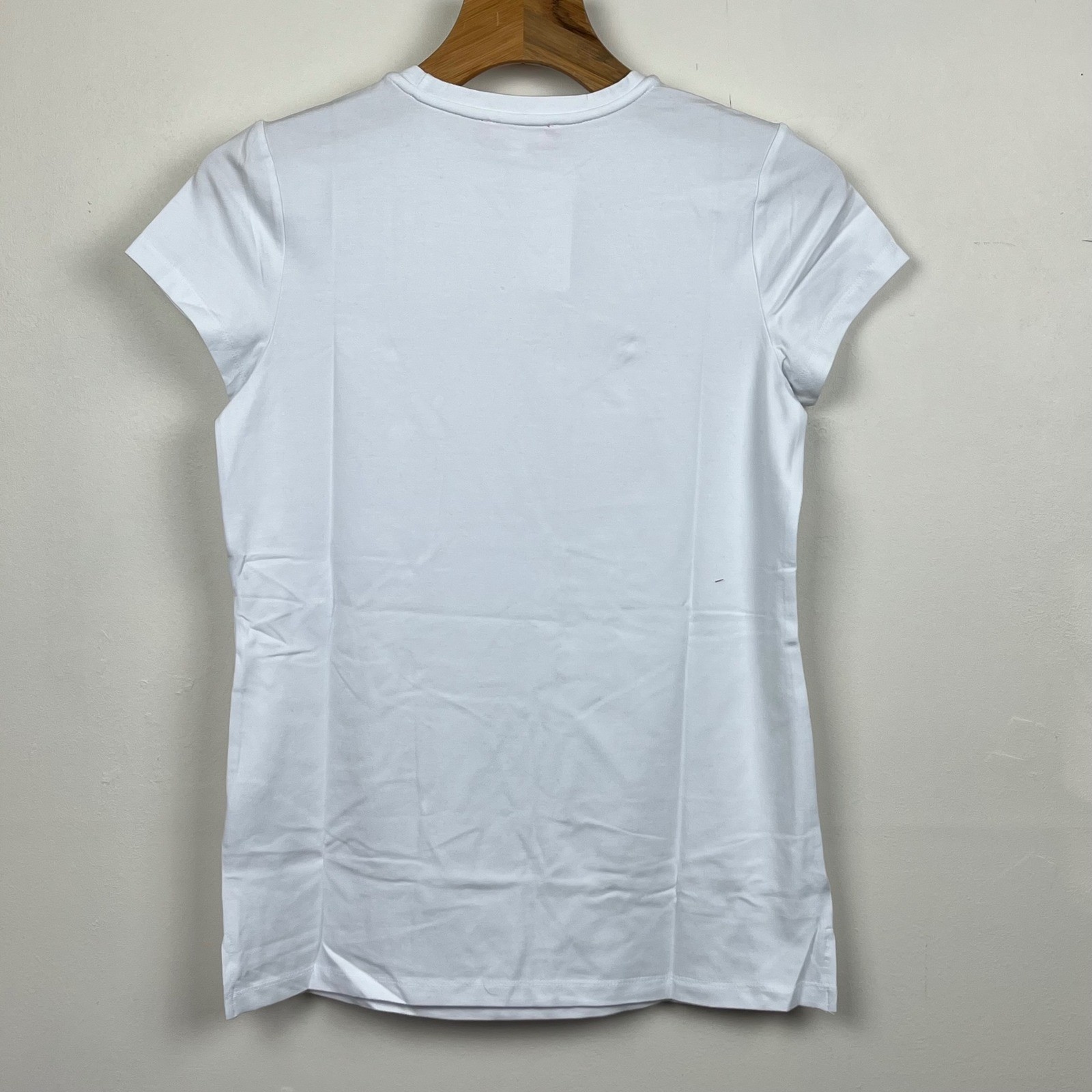 Isaac Mizrahi Live Special Edition White Floral Graphic Tee XXS A375027