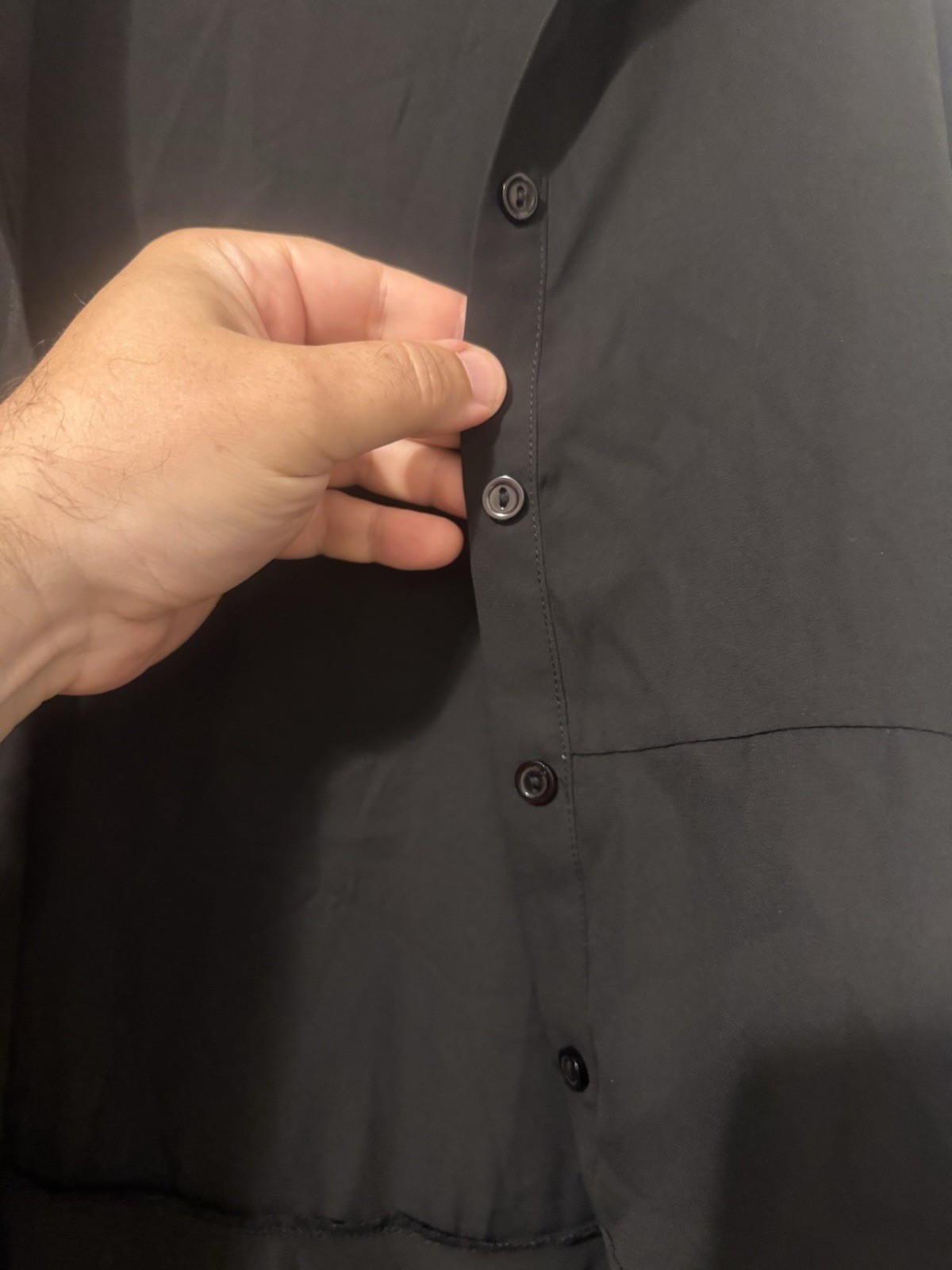 Women size S Soprano Black Long Length Shirt NEW Soprano