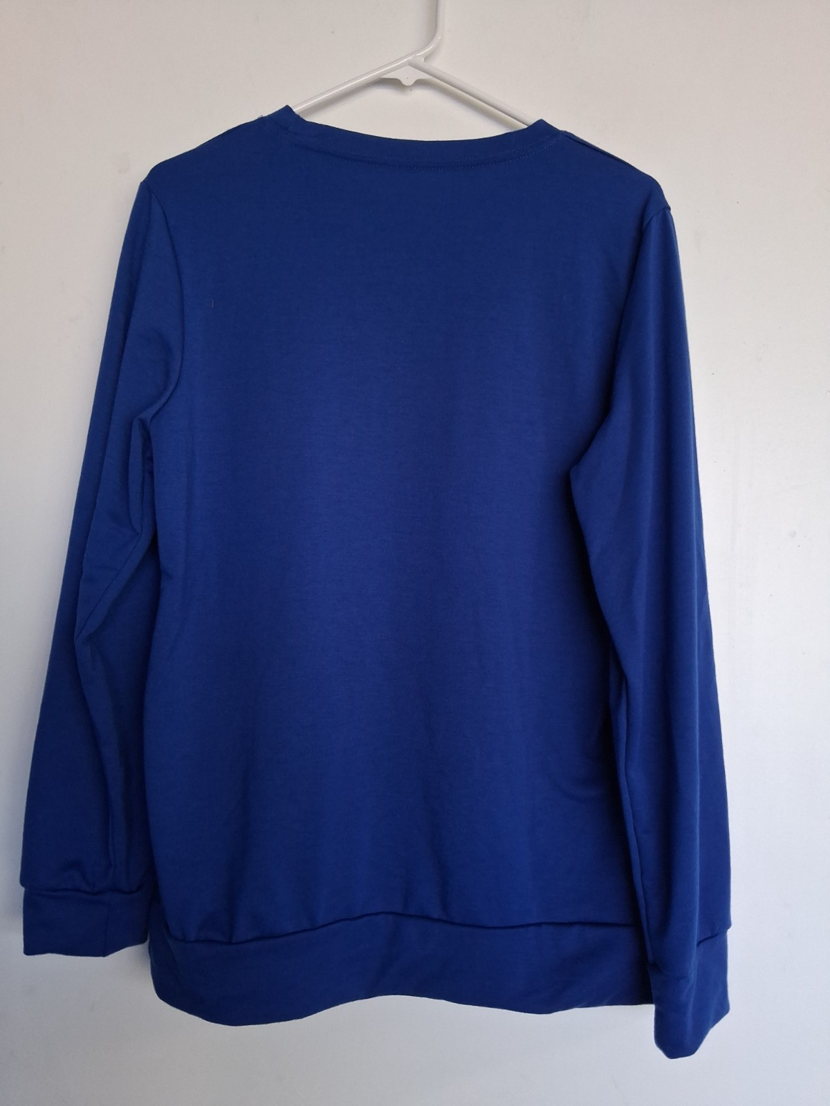 Size XL royal blue casual shirt “make america kind again” See photos. Excellent