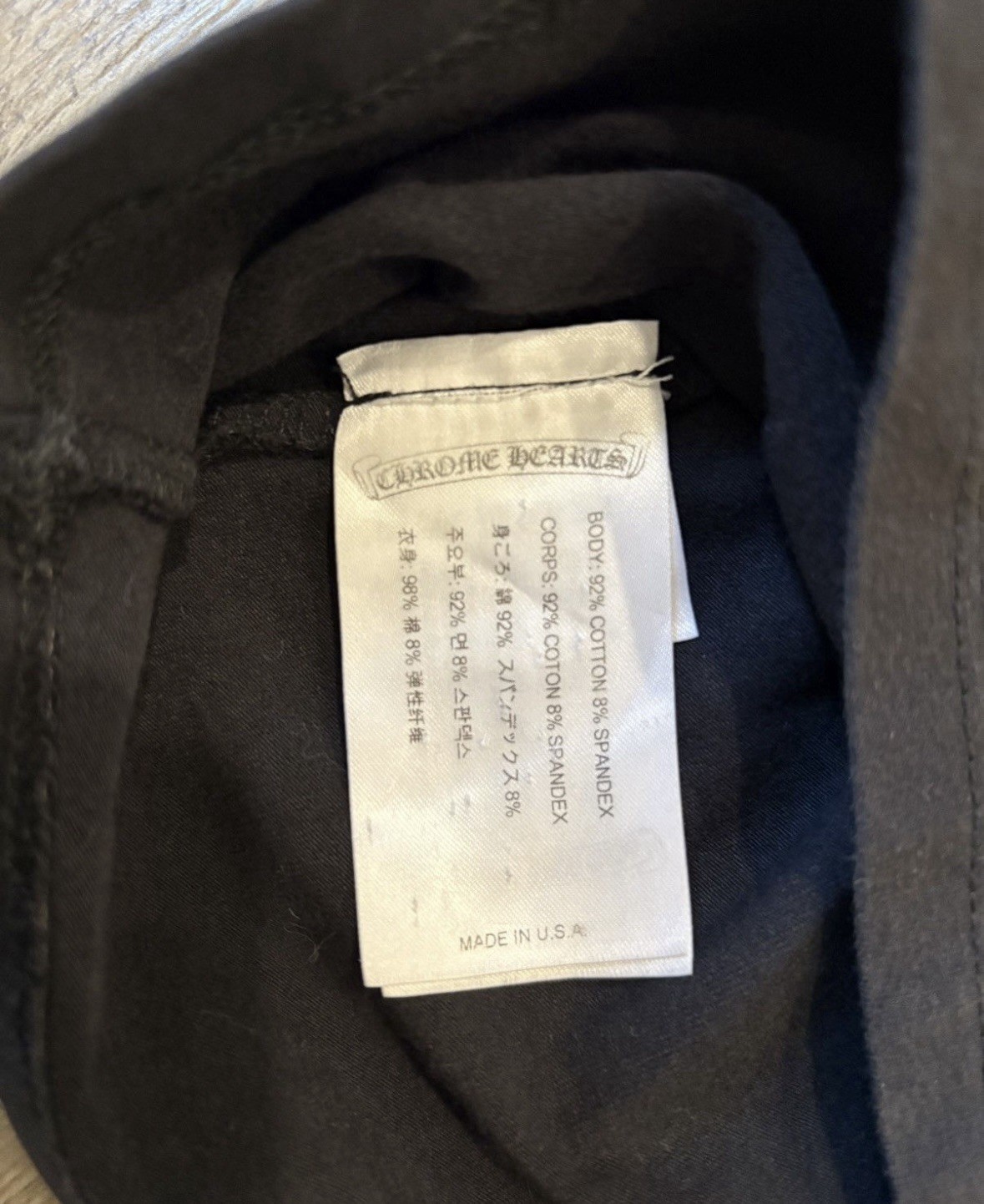 Chrome Hearts Crop