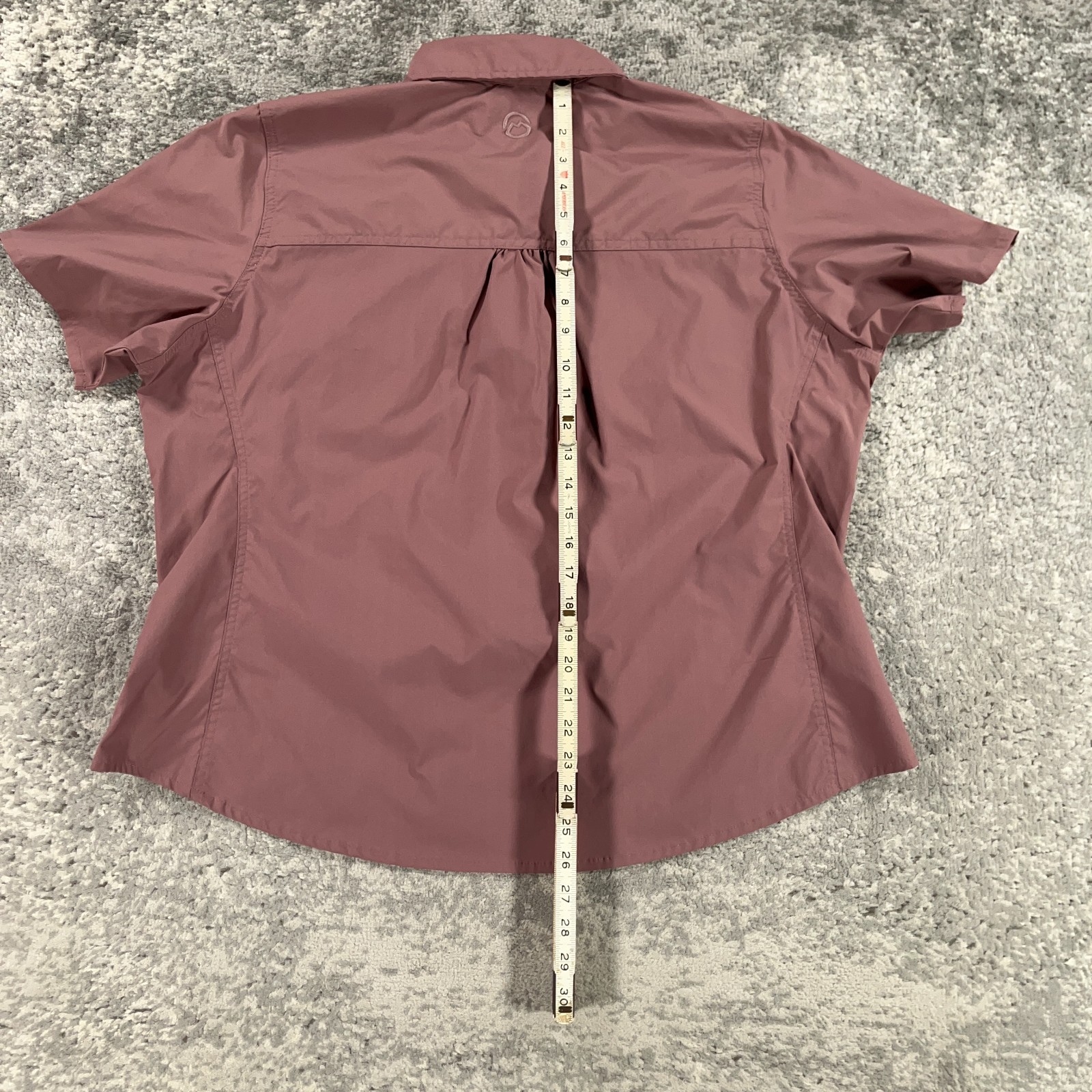 Magellan Fishing Shirt Womens XXL Pink Long Sleeve Water Repellent Short Sleeve