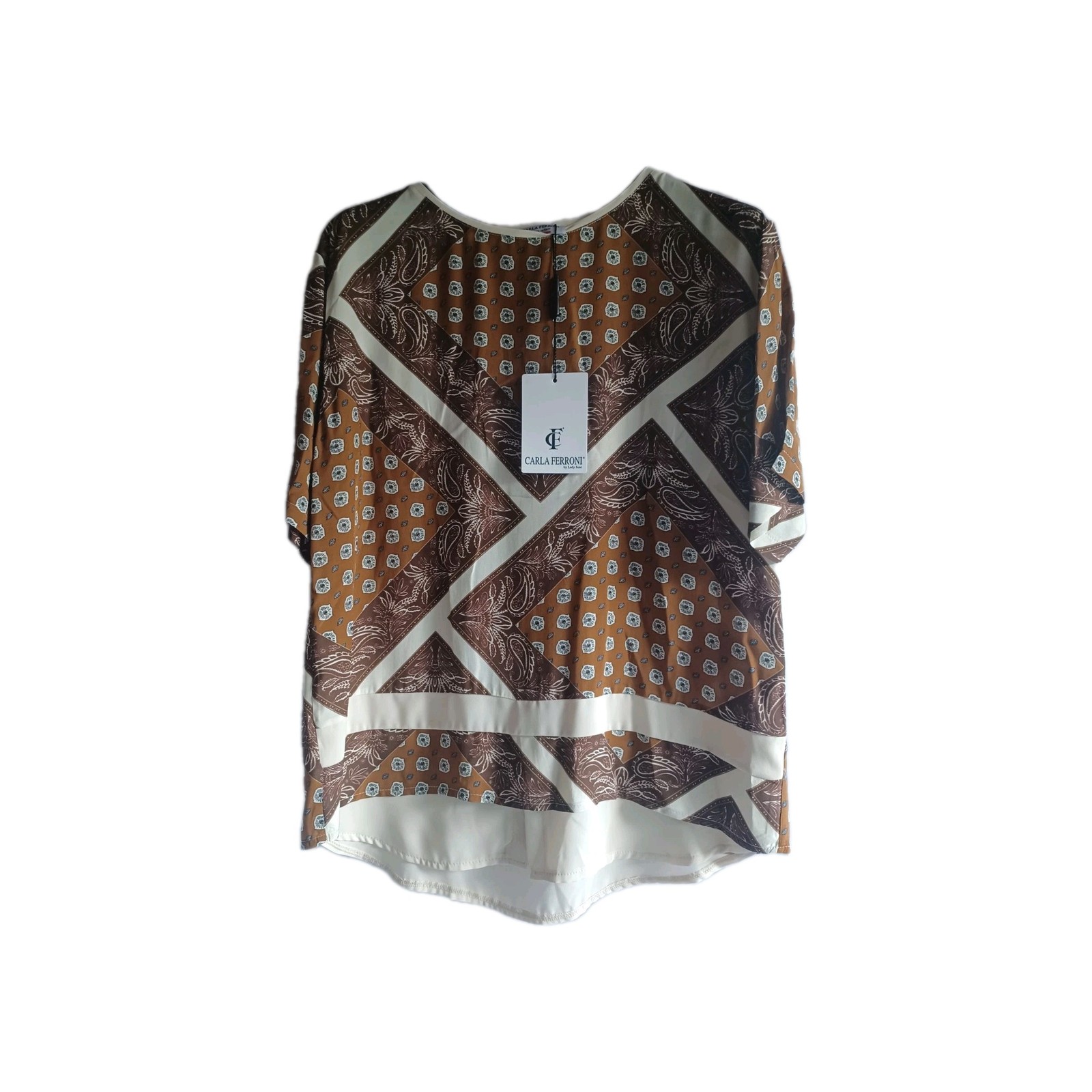 Carla Ferroni Women’s Blouse M L XL