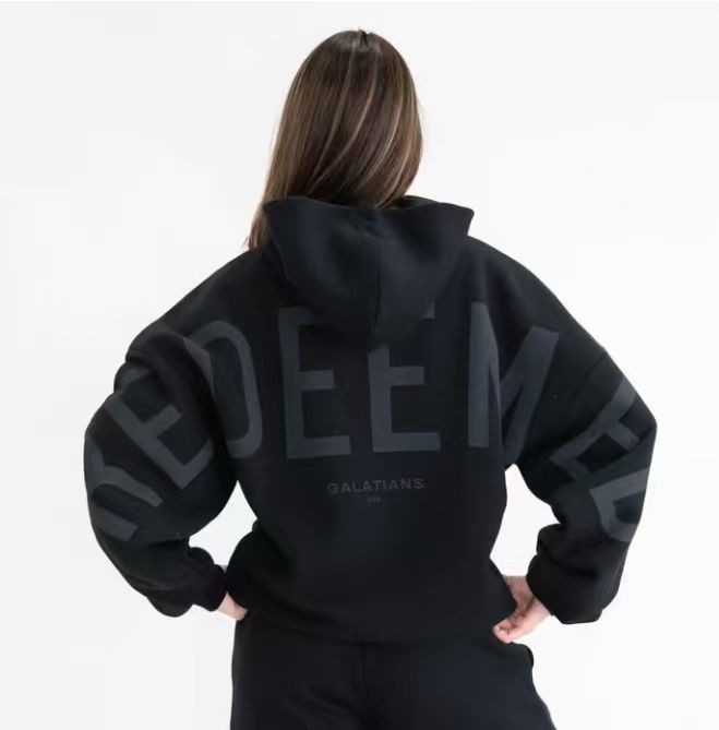 Unisex Printed Hoodie – New Thickened Loose Long Sleeve Casual Winter Sweatshirt