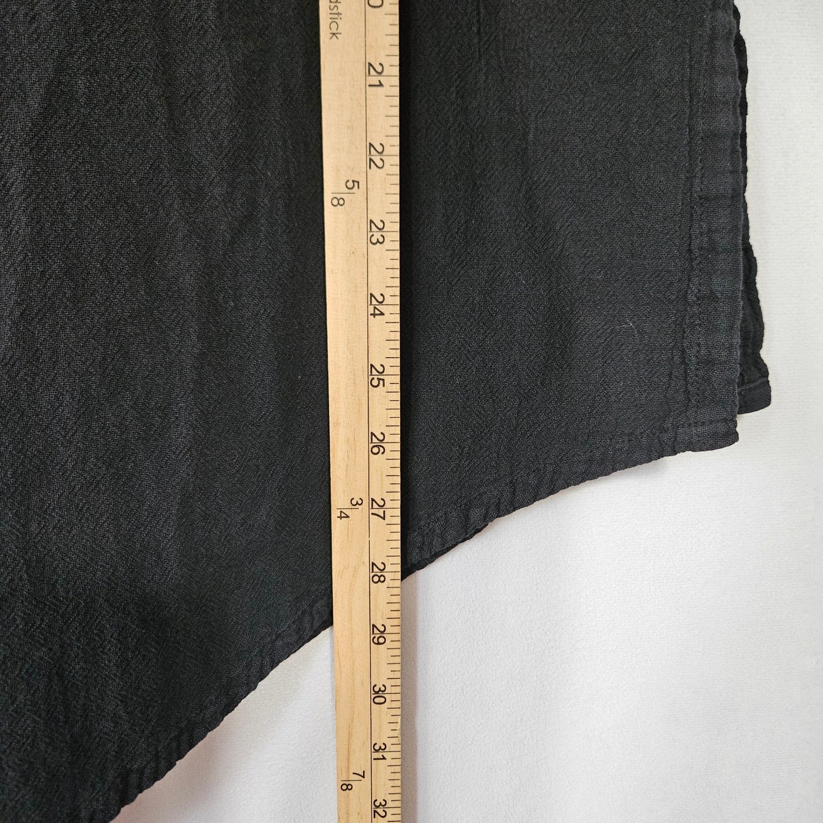 Oh My Gauze Top 2 Black Cowl Neck Asymmetrical Sleeveless Cotton Boho Minimalist