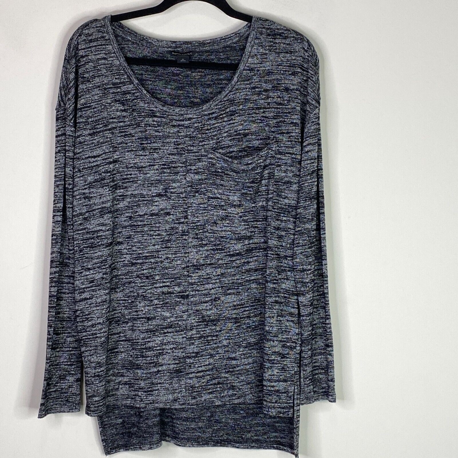 Banana Republic Drop Tail Long Sleeve Tunic Tee Women’s Size Medium