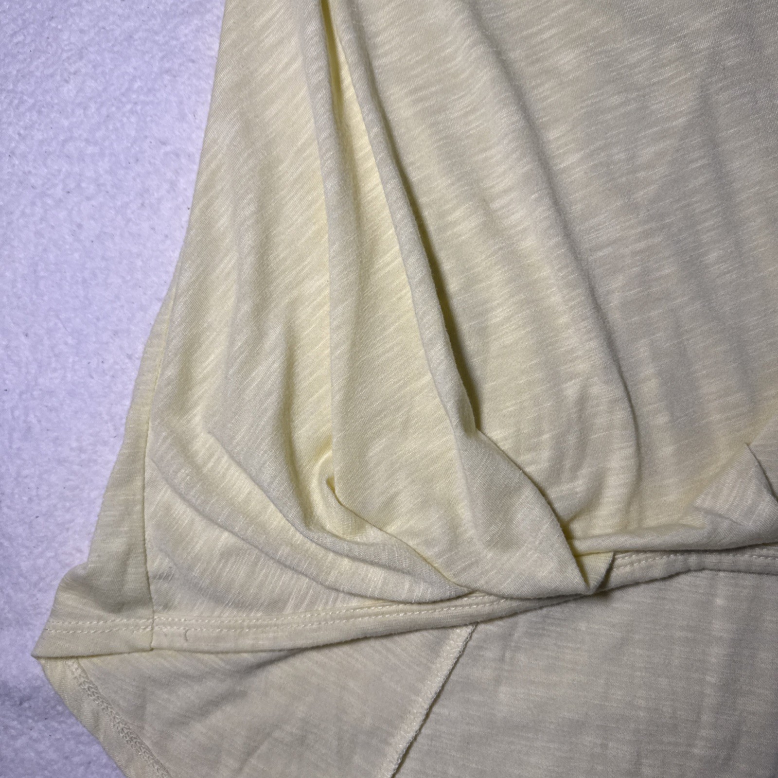 Signature Studio Woman’s Light Yellow Tank Top Size Medium