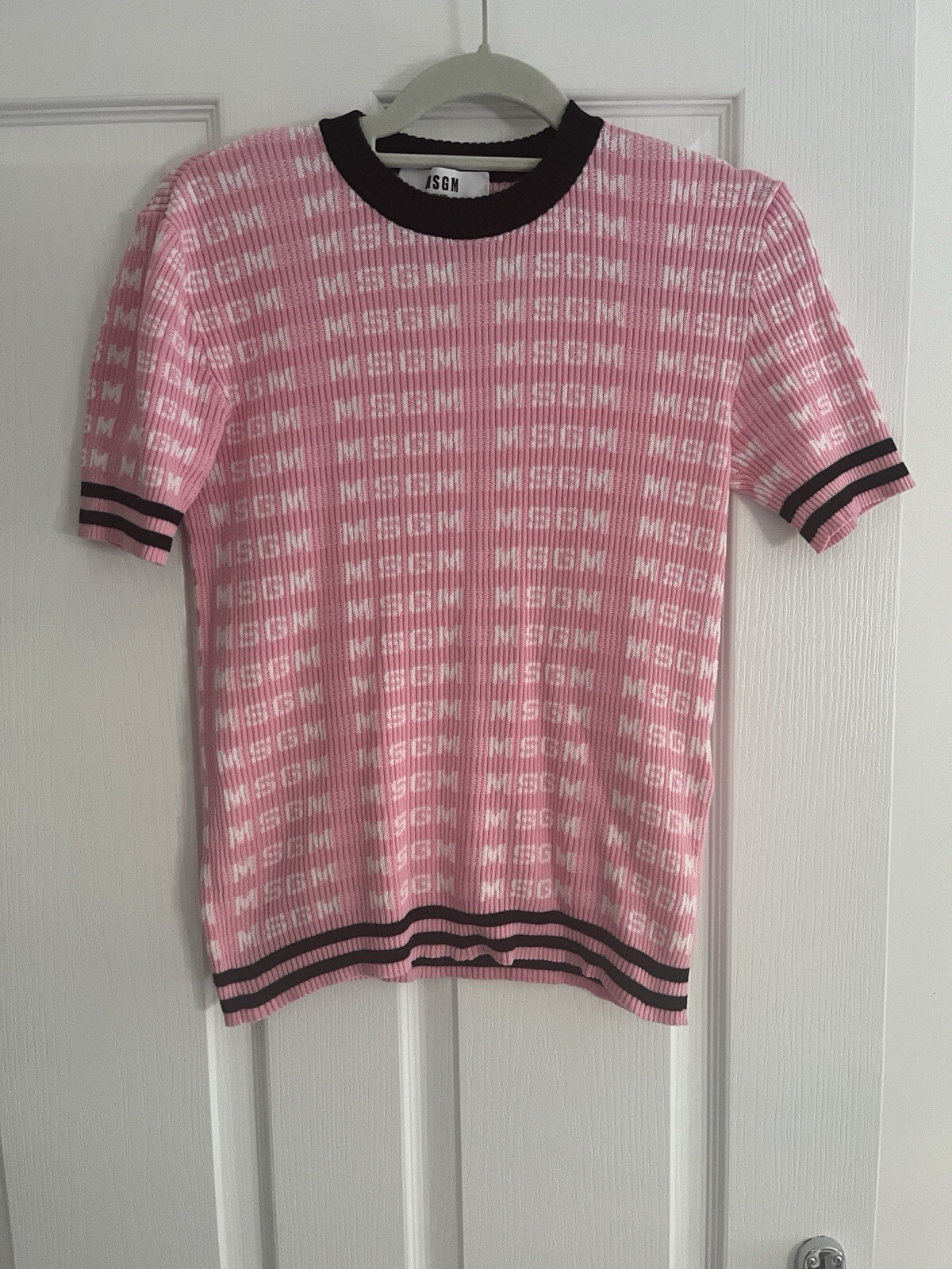 designer msgm milano women knit top