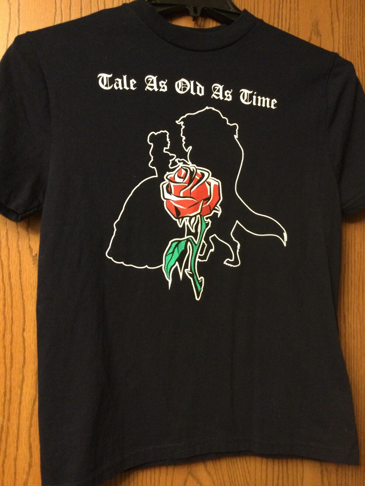 “Tale As Old As Time “ – Beauty And The Beast – Black Disney Shirt – Ladies – L