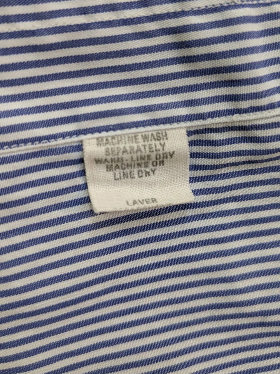 Charvet Paris Women’s Bib Front Tuxedo Shirt France Blue Stripe French Cuff