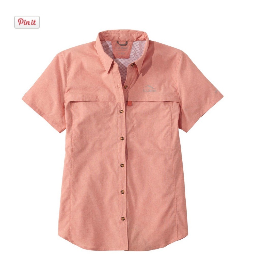 LL BEAN Women Shirt Hiking Outdoor Performance Gorpcore XL REG