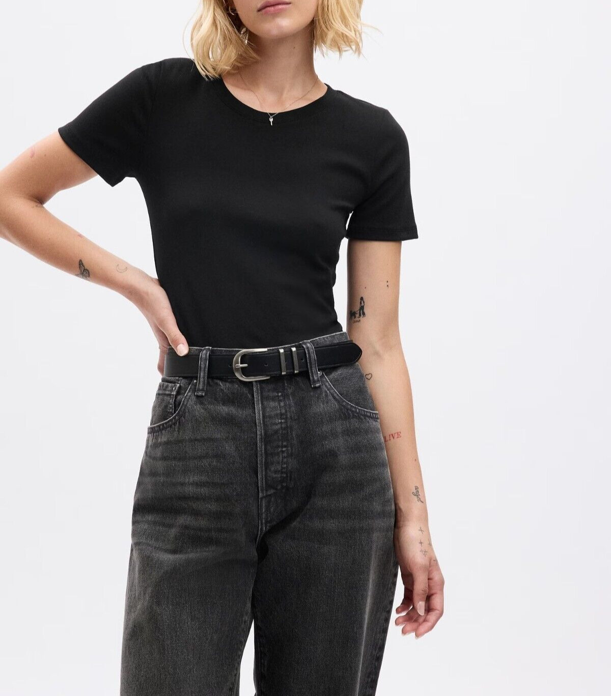 GAP Modern T-Shirt Thong Bodysuit #885583