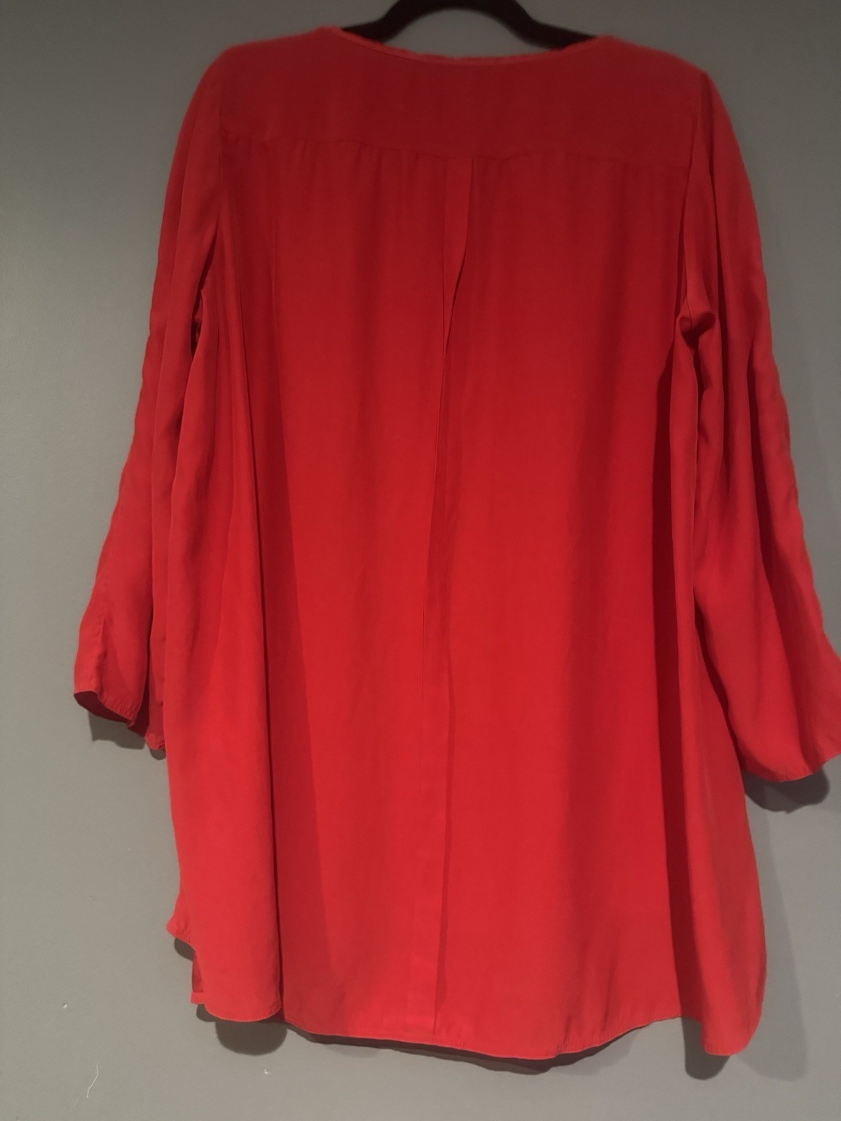 Lafayette 148 New York women’s red bottomed shirt blouse size XL