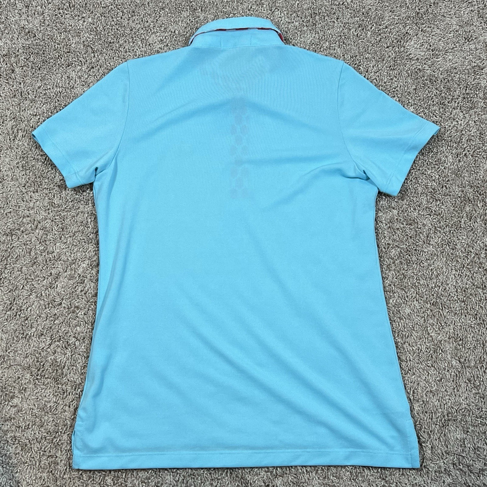 Masters Magnolia Lane Pima Cotton Blend Pique Knit Polo Medium Augusta National