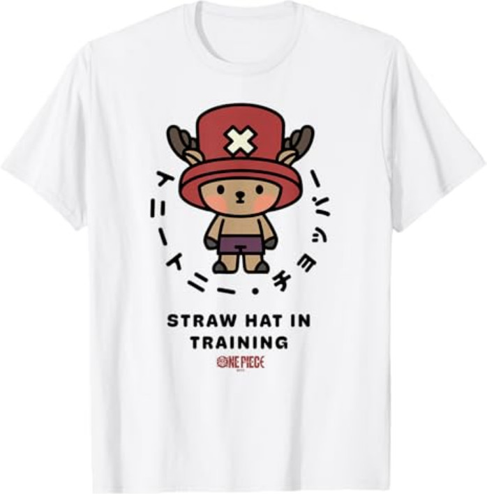 One Piece Straw Hat in Training T-Shirt