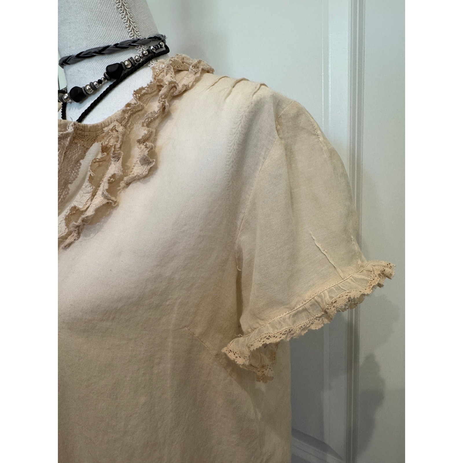 ✨MSRP $168 | Pete & Greta by Johnny Was Victorian Lace Gauze Blouse | Size S-L✨