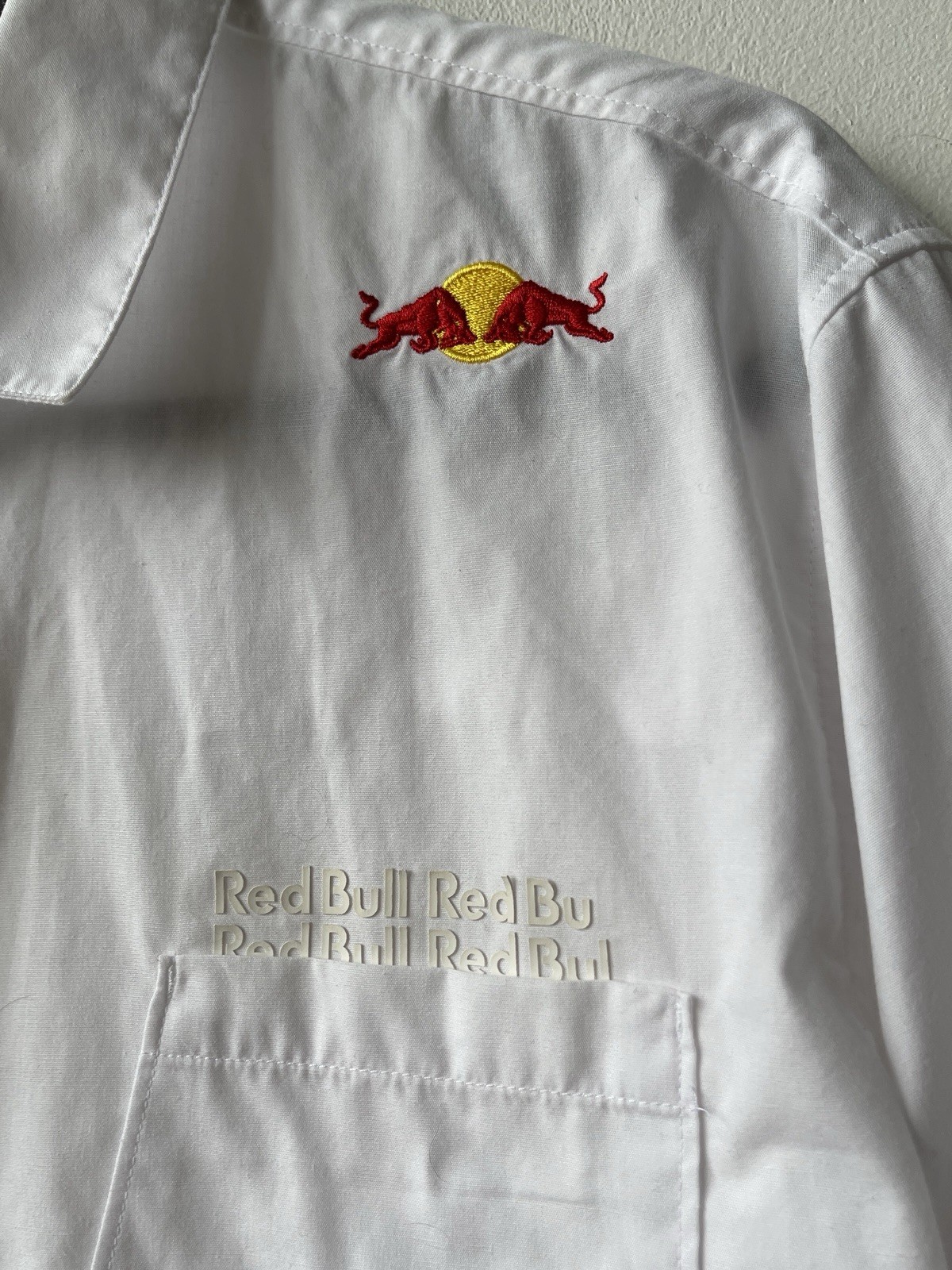 Red Bull Athlete Only Women’s White Shirt Size L