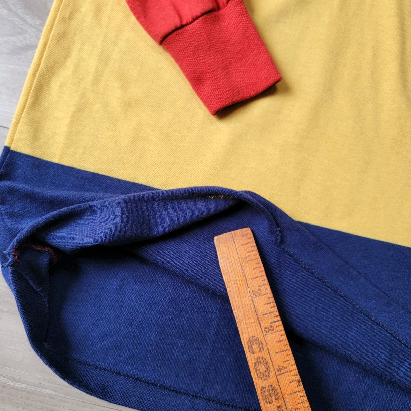 Vtg 80s Rugby Shirt Womens M Striped Partners Mervyns Long Sleeve Polo USA Retro