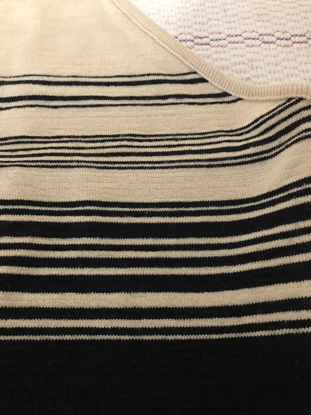 XOXO Womens Black & Tan Sriped Knit Halter Top Size Medium Y2K