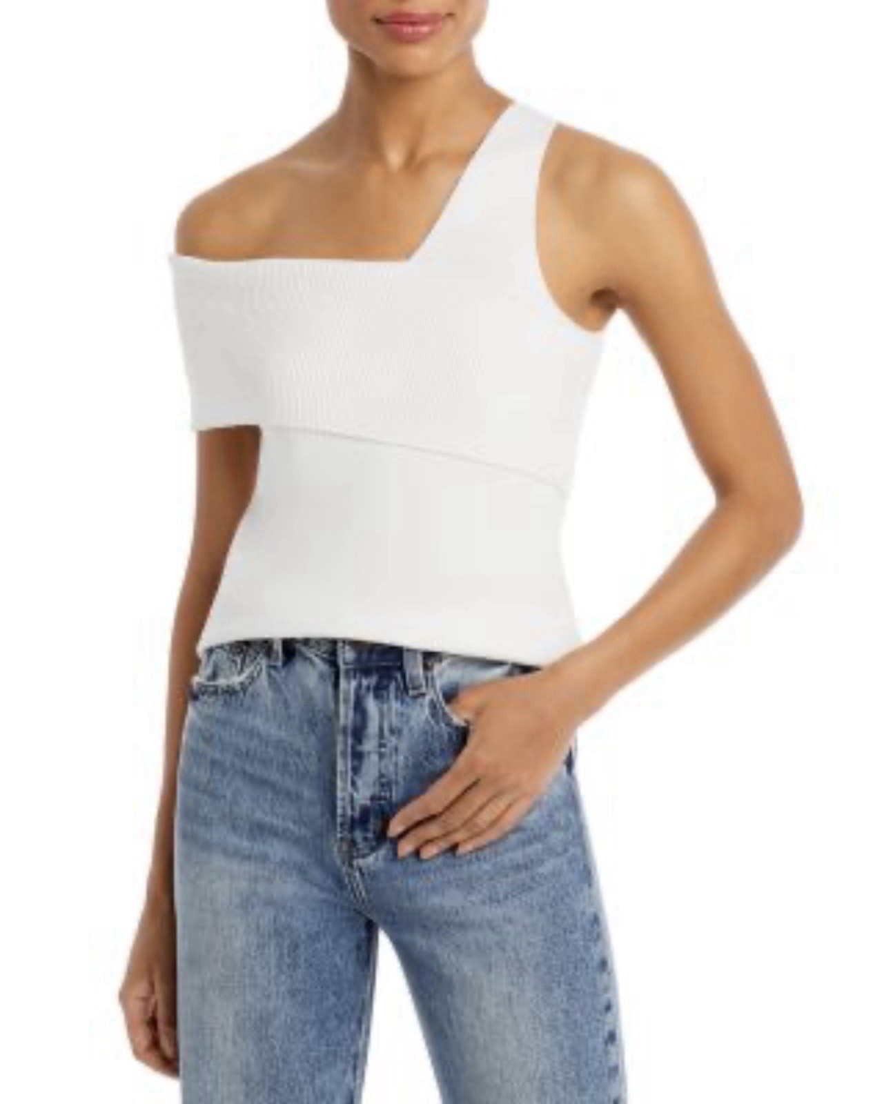 Line & Dot Sylvie Asymmetric Top knit Women’s Small
