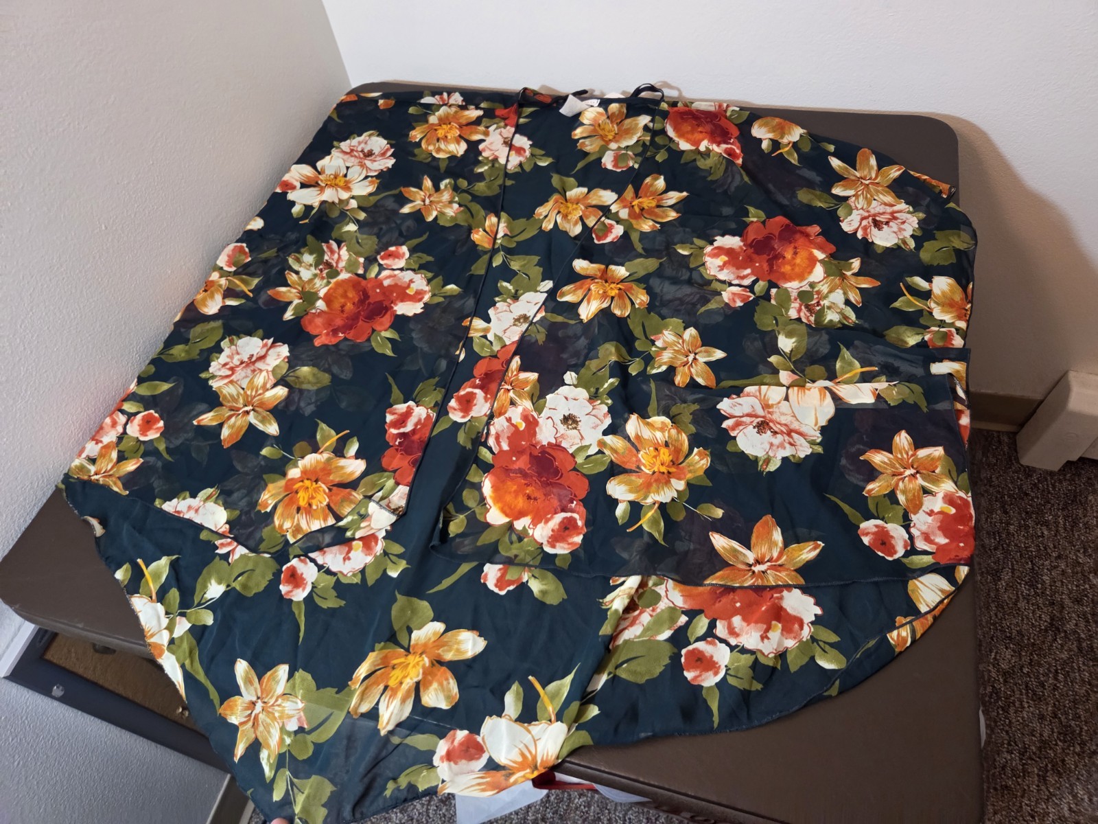 Emory Park Caley Kimono Size 1X 1XL Travel Beach Vacation Boho New Layering