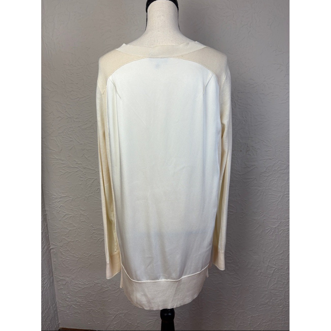 Rag & Bone Vivienne Satin V-neck Tunic