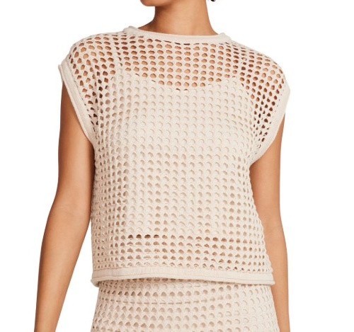 Steve Madden Ladies Cami-Lined Crochet Top & Crochet Skirt 🎈SELECT SIZE🎈
