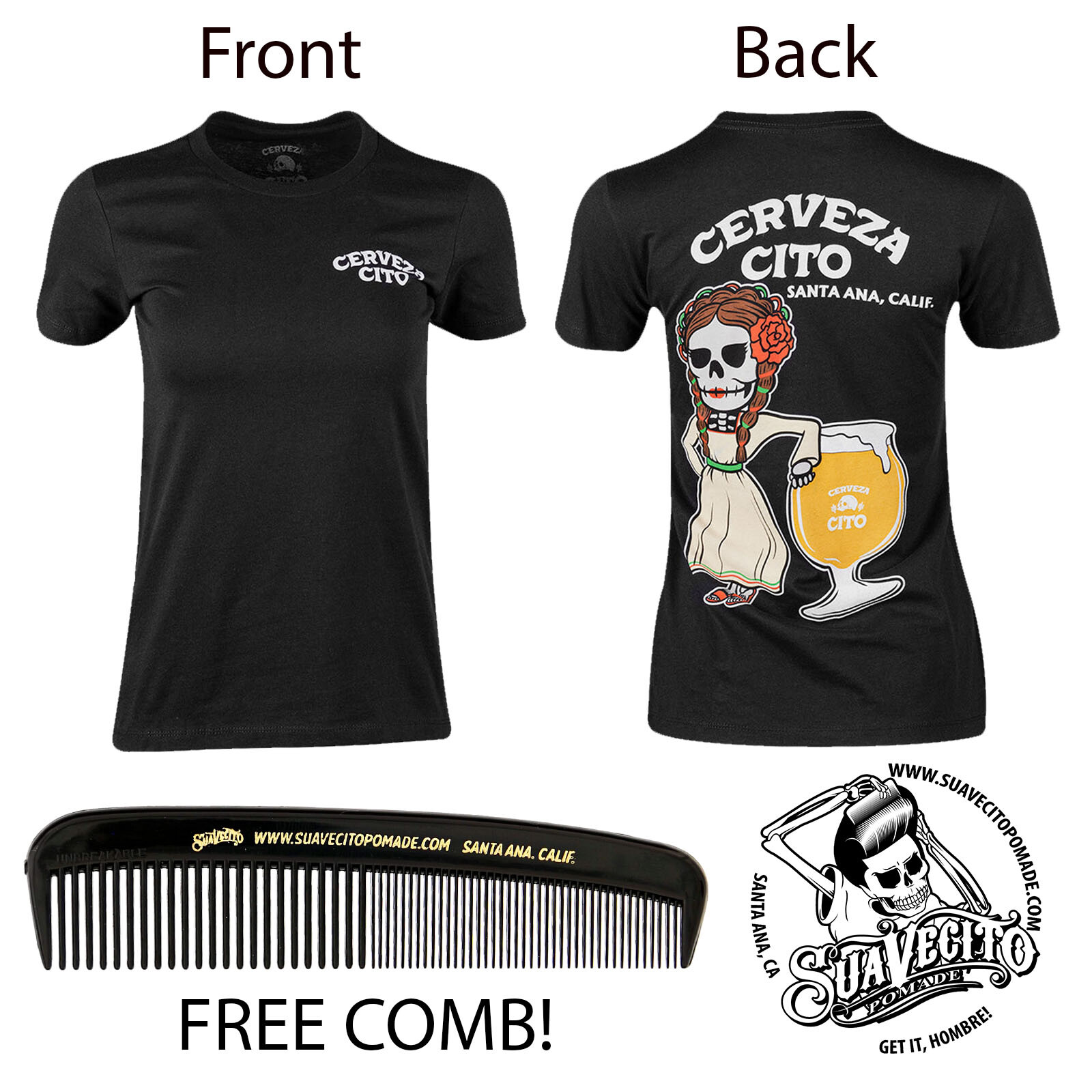 Women’s Cerveza Cito La Tia Brewery Shirt (S, M, L, XL, 2XL)