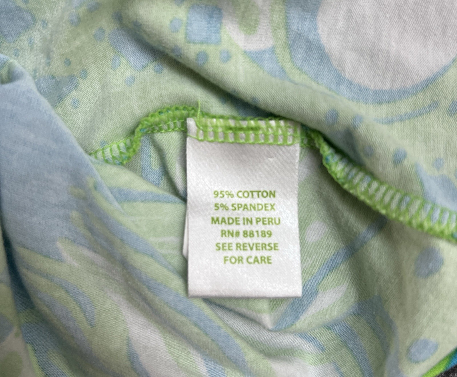 Lilly Pulitzer Daniella Shirt Women’s XSmall Limeade Roar Jungle Print Green